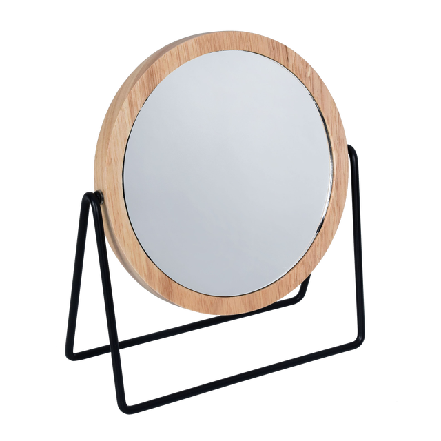 Lusterko kosmetyczne Plain Bambus Bisk