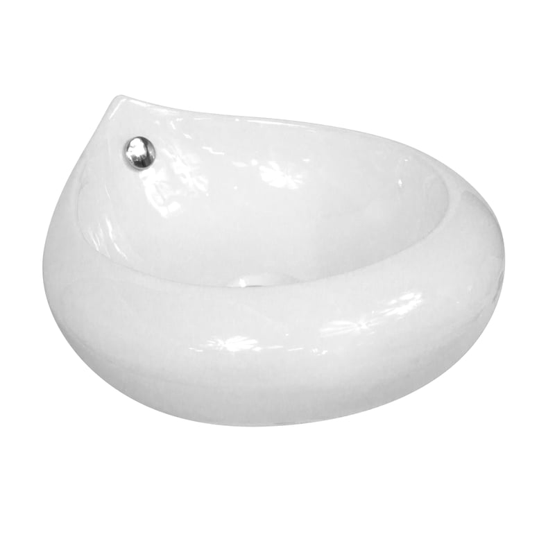 Umywalka ceramiczna nablatowa Lucyna 47 x 48.5 Domino