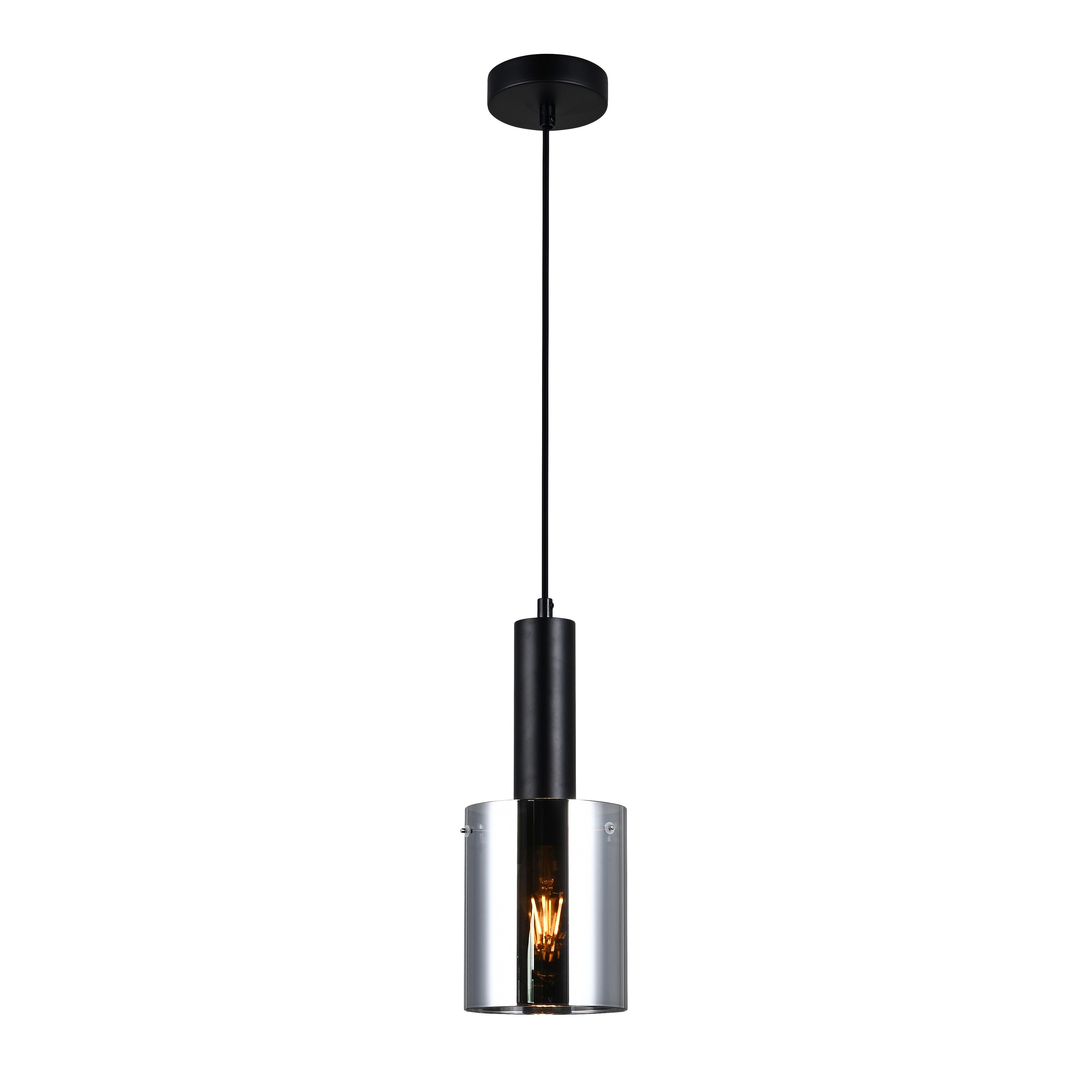 Lampa wisząca Sardo czarna E27 Italux - 11