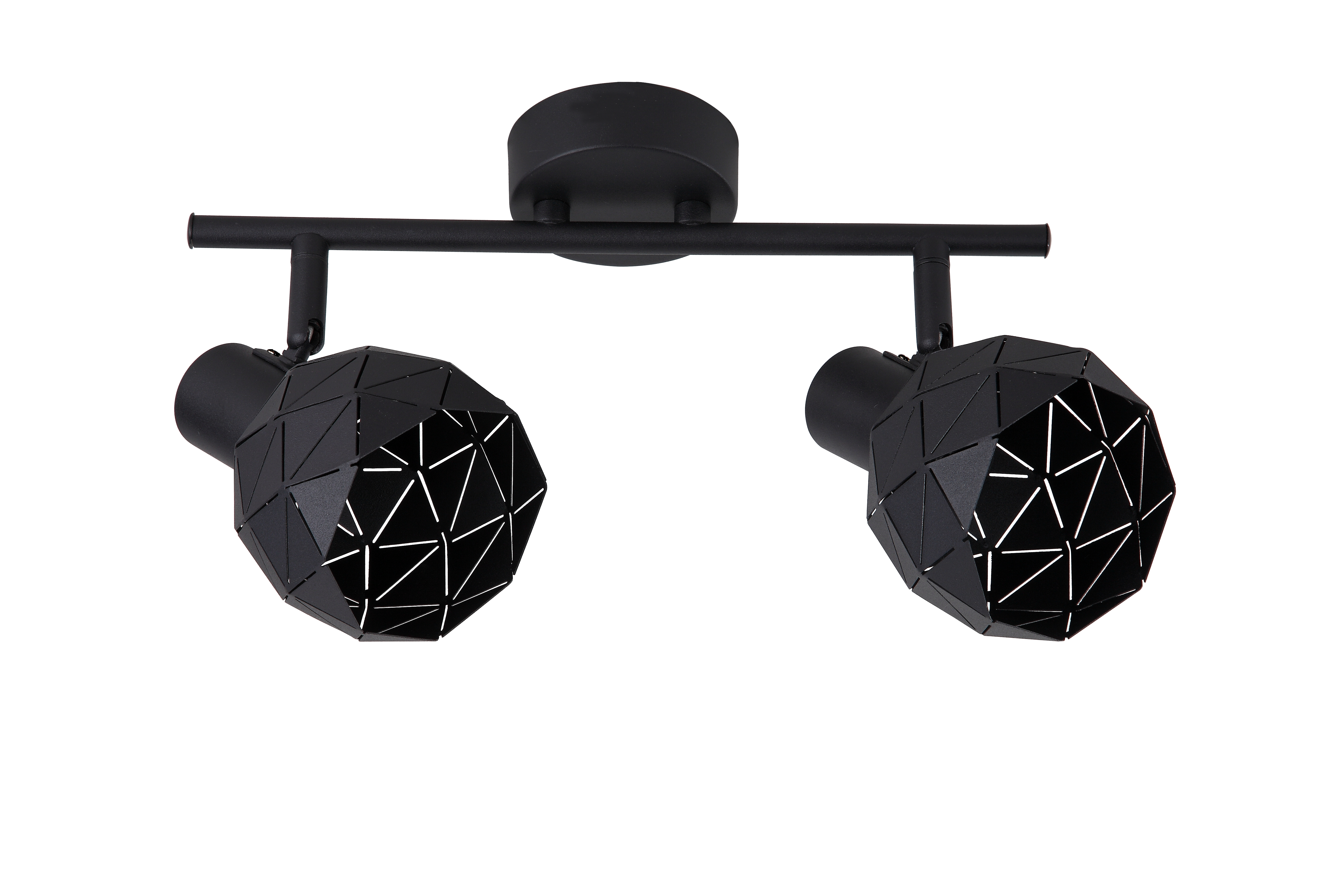 Listwa reflektorowa Reus czarna 2 x E14 Light Prestige