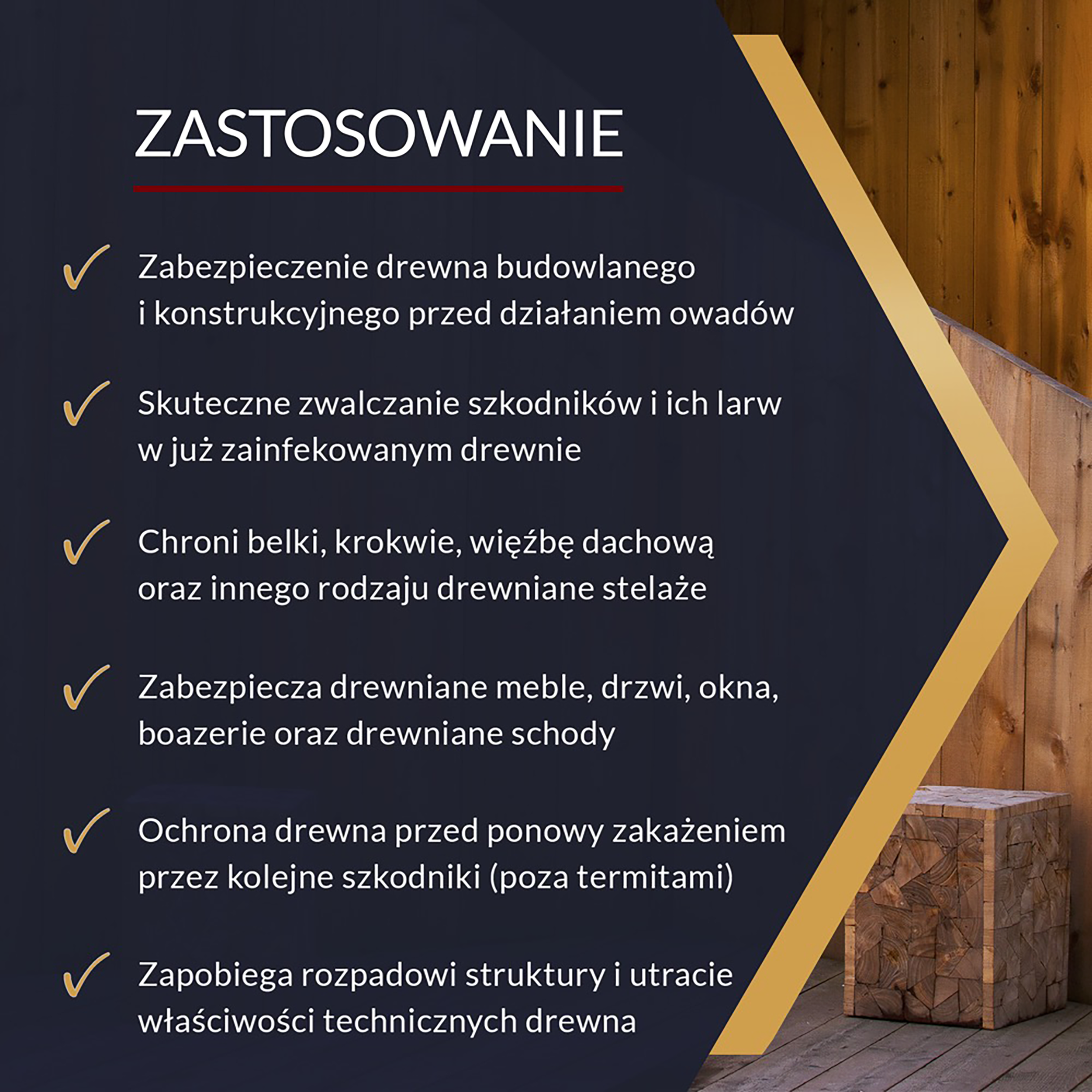 Impregnat do drewna OWADOBÓJCZY 0.45 l TYTAN PROFESSIONAL - 4