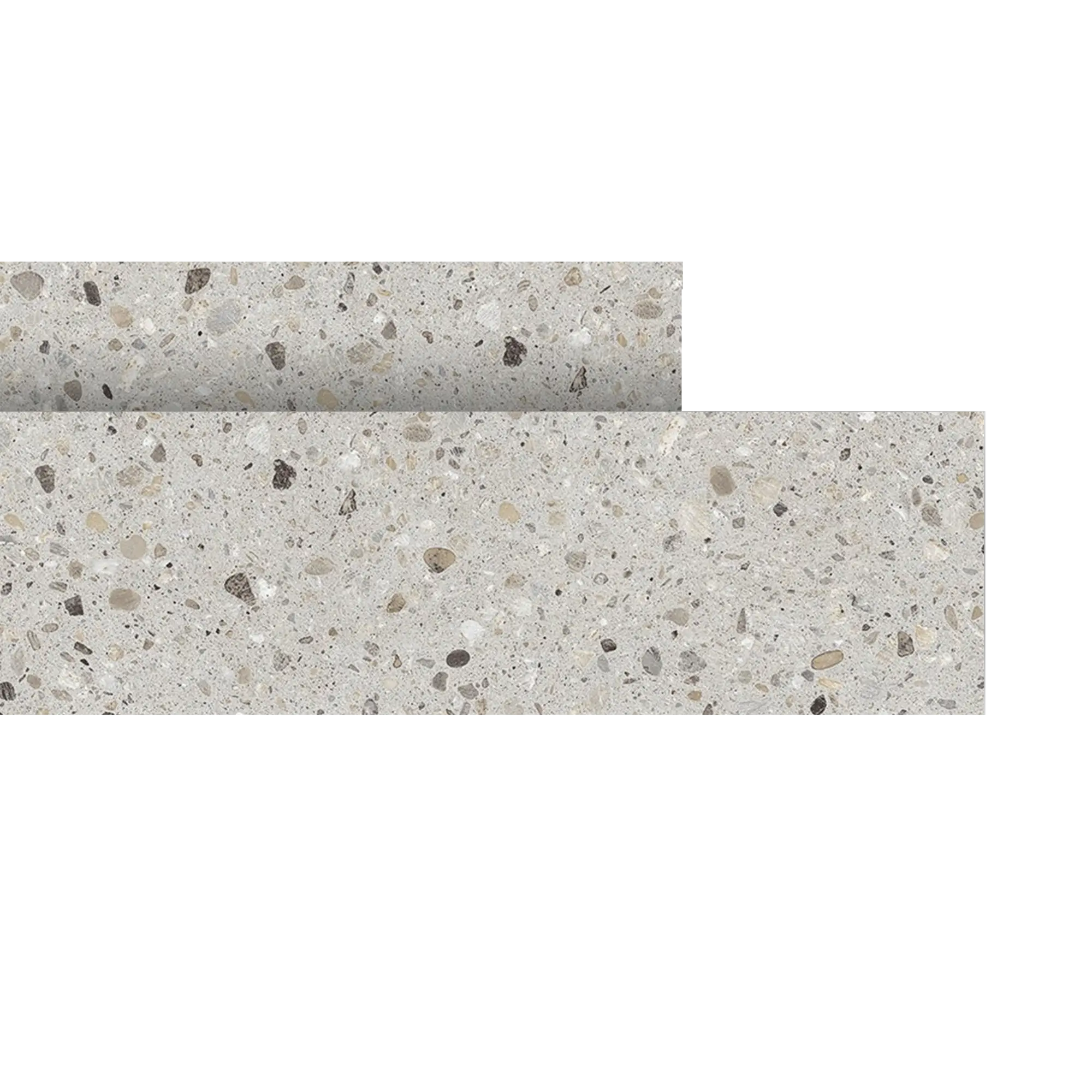 Obrzeże do blatu 38x610 mm terazzo grey 152S 2 szt. Biuro Styl