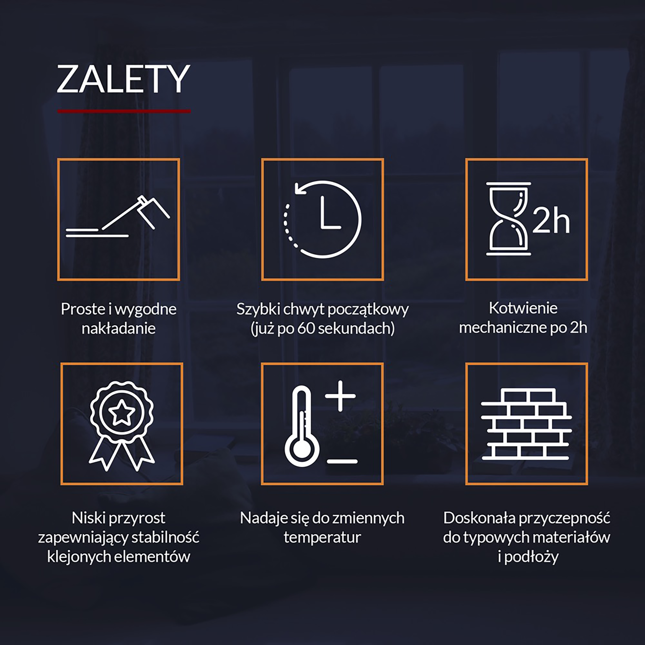 Klej montażowy 60 SEKUND 300 ml Szybki pianoklej uniwersalny TYTAN - 2