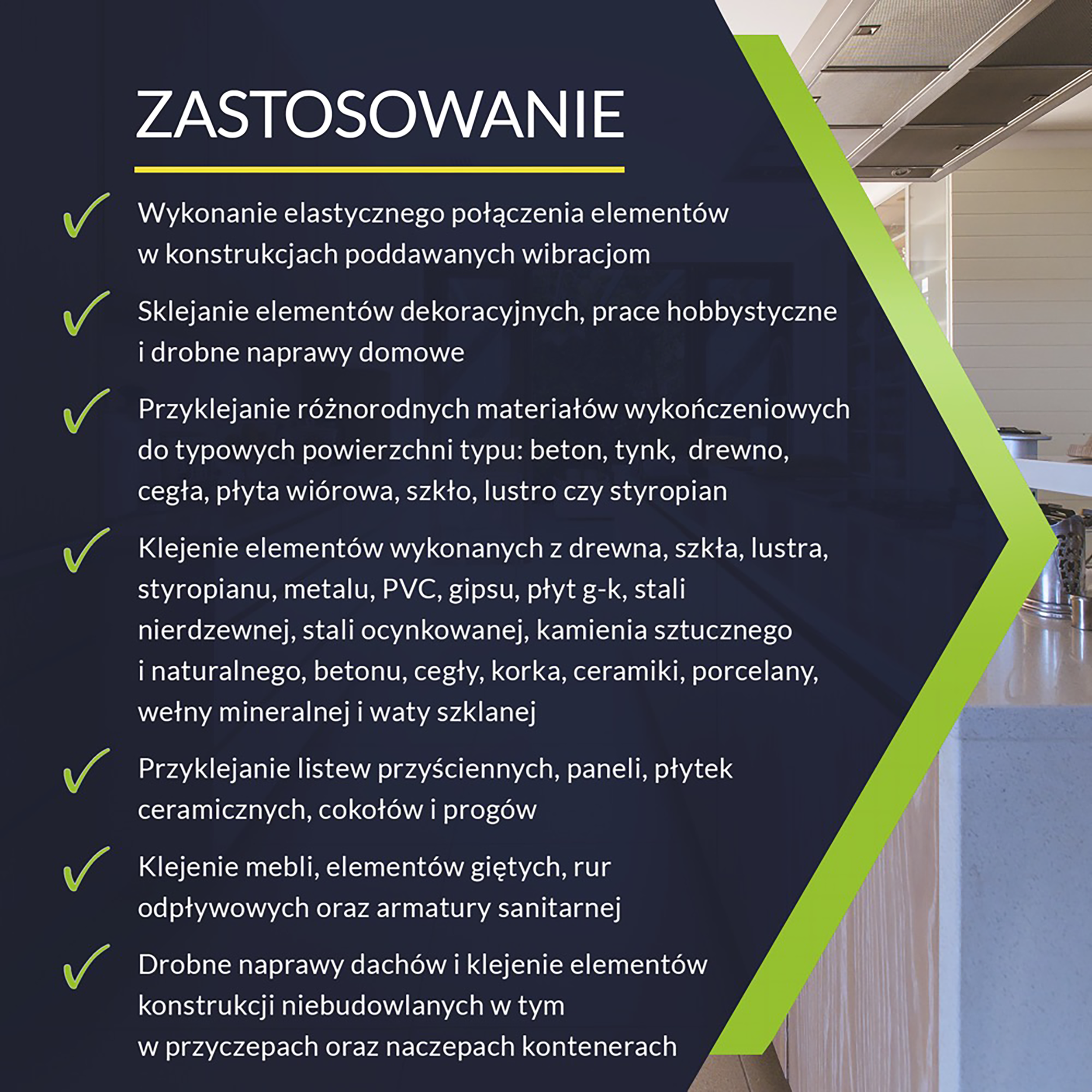 Klej montażowy FIX2 GT 290 ml Biały TYTAN - 2