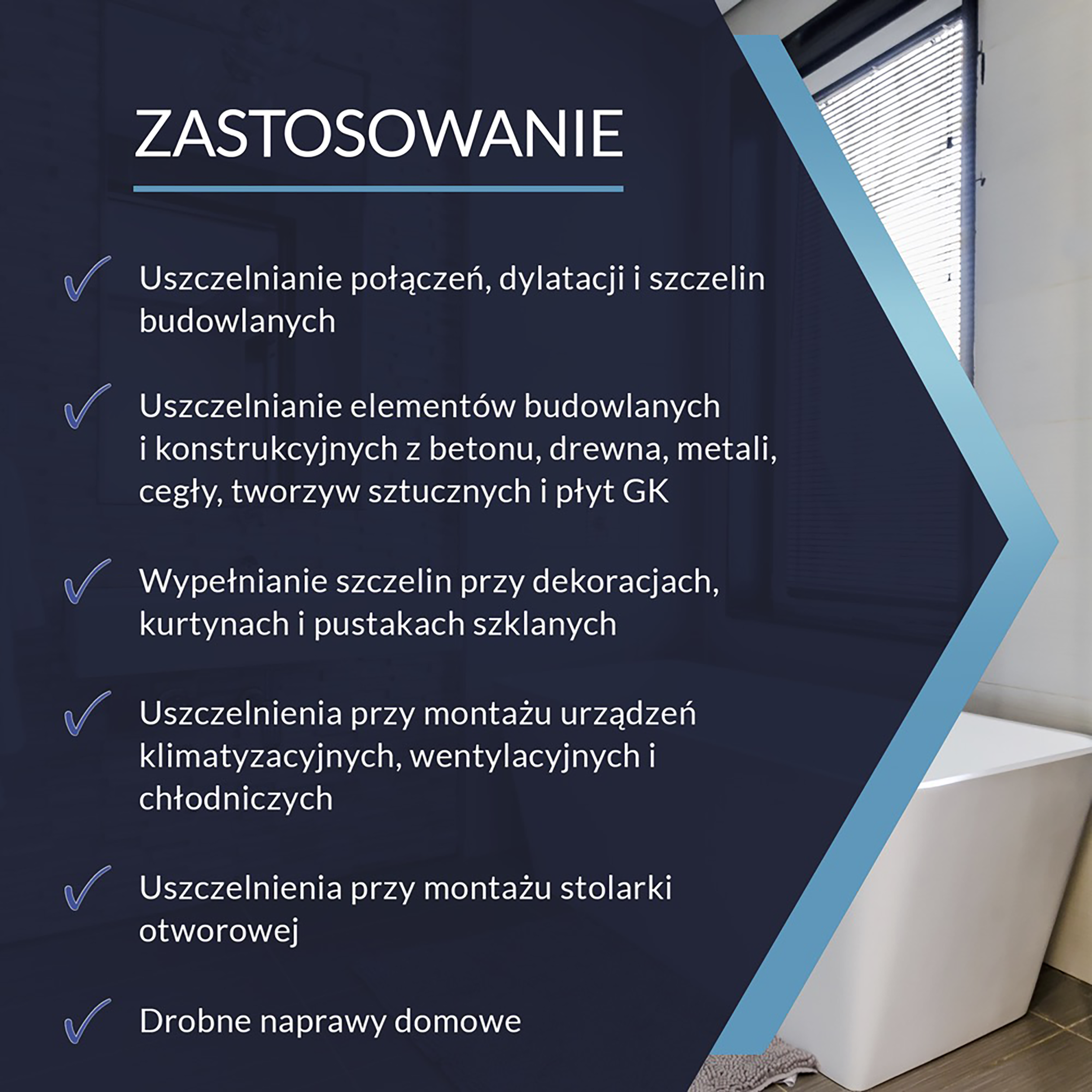 Silikon budowlany neutralny 280 ml Biały Tytan - 3