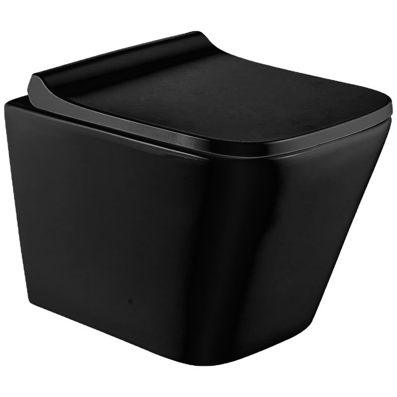 Miska WC wisząca Carla czarna Domino