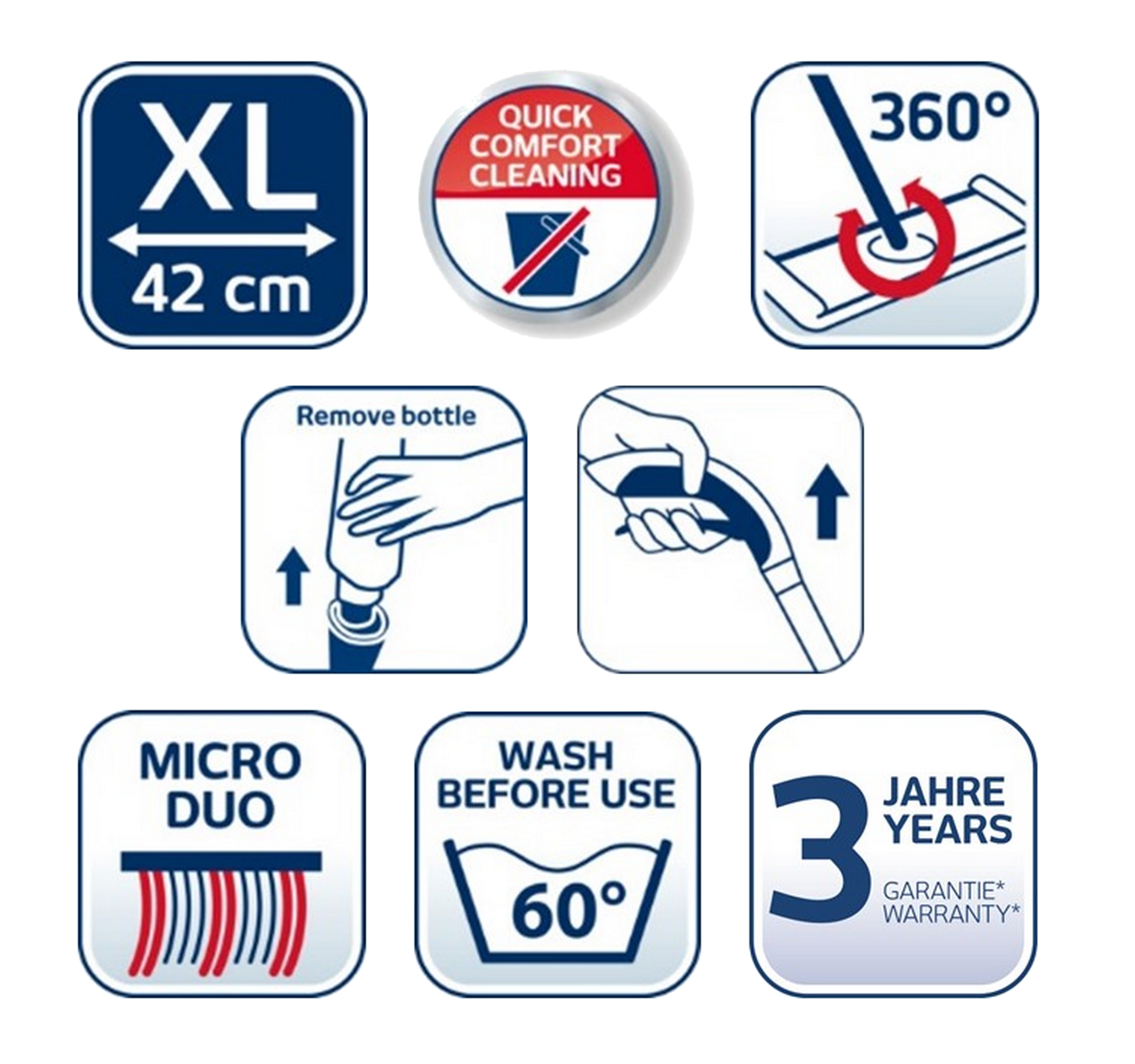 Mop ze spryskiwaczem EASY SPRAY XL LEIFHEIT - 4