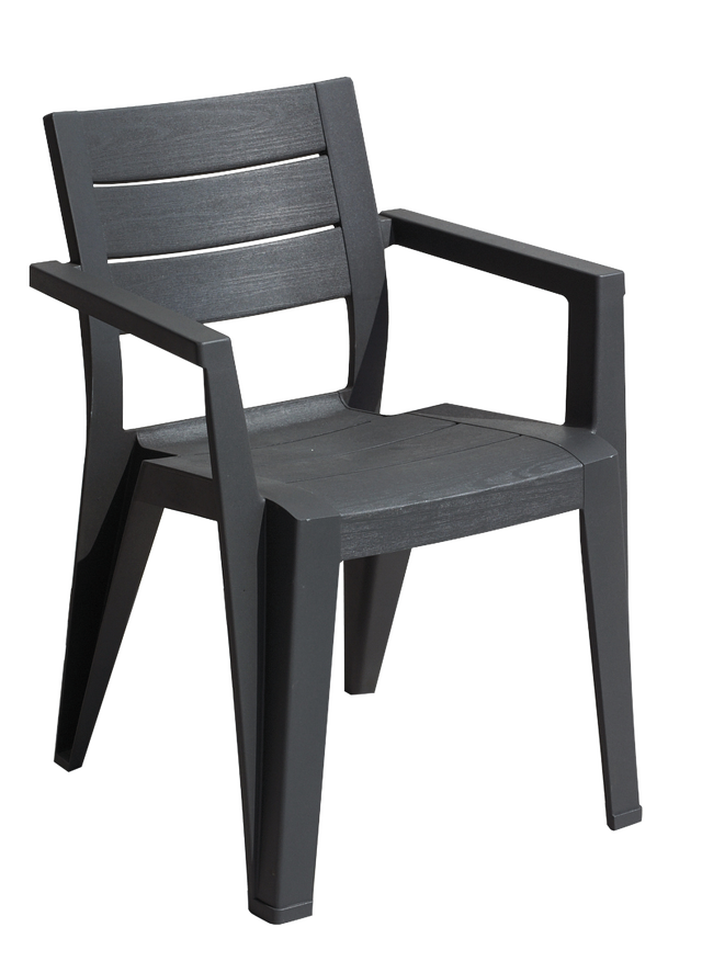 Krzesło ogrodowe Julie antracytowe Keter