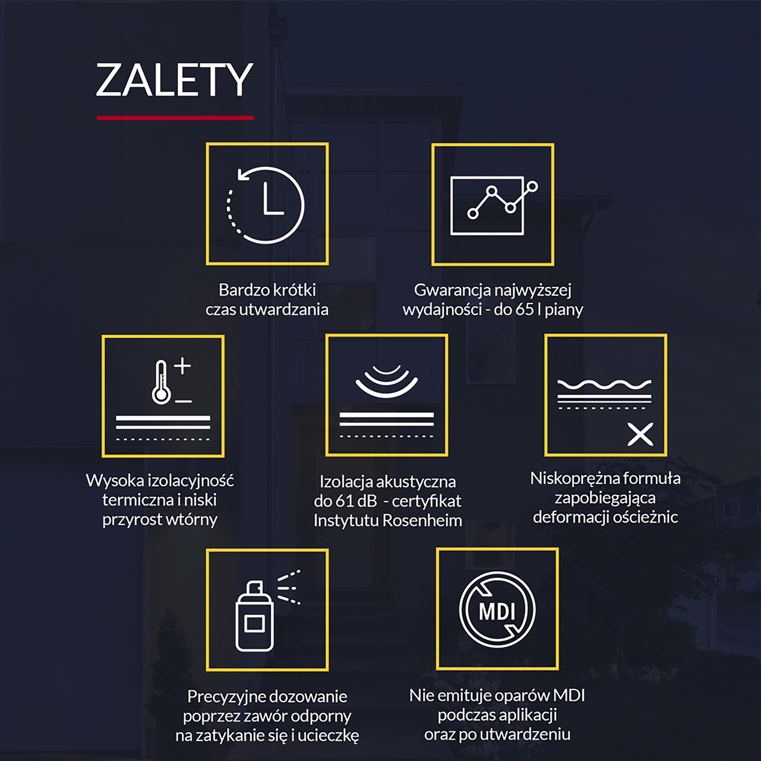 Piana montażowa 65 pistoletowa niskoprężna 750 ml TYTAN - 2