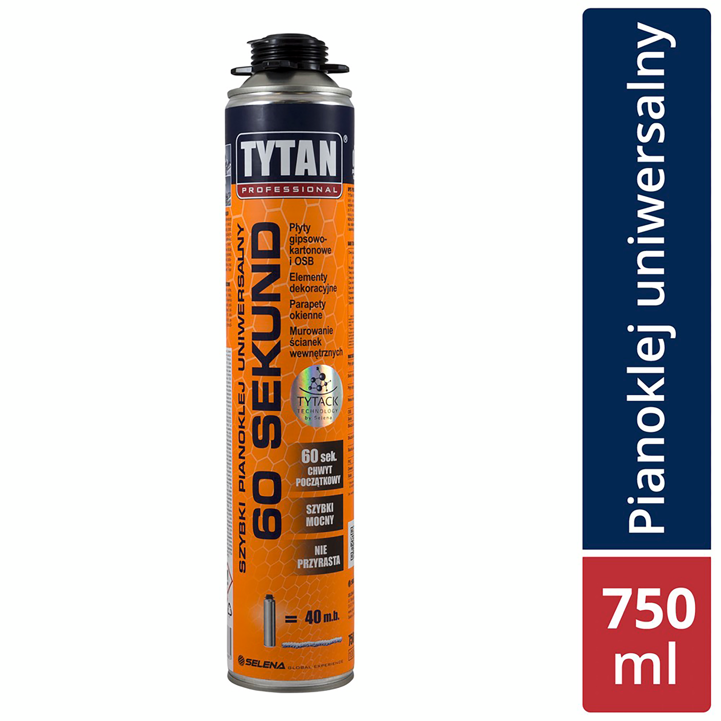 Klej uniwersalny poliuretanowy 60 SEKUND 750 ml Tytan Professional - 4