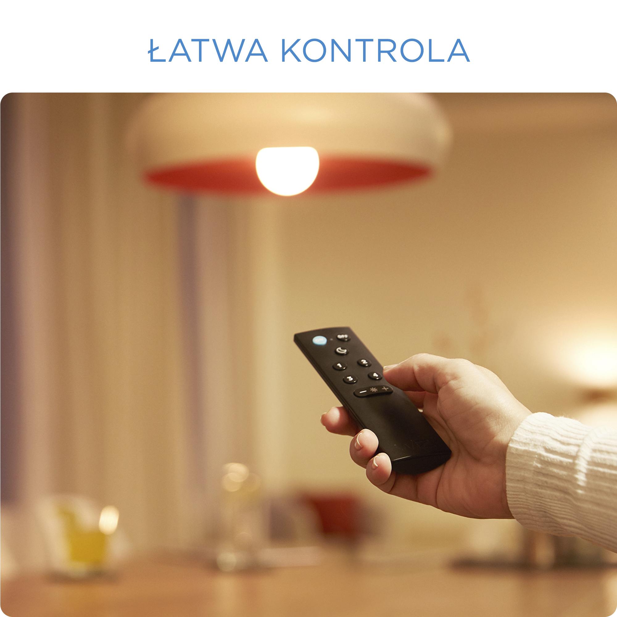 Pilot WIZmote do kontroli oświetlenia Wiz Smart lighting - 4