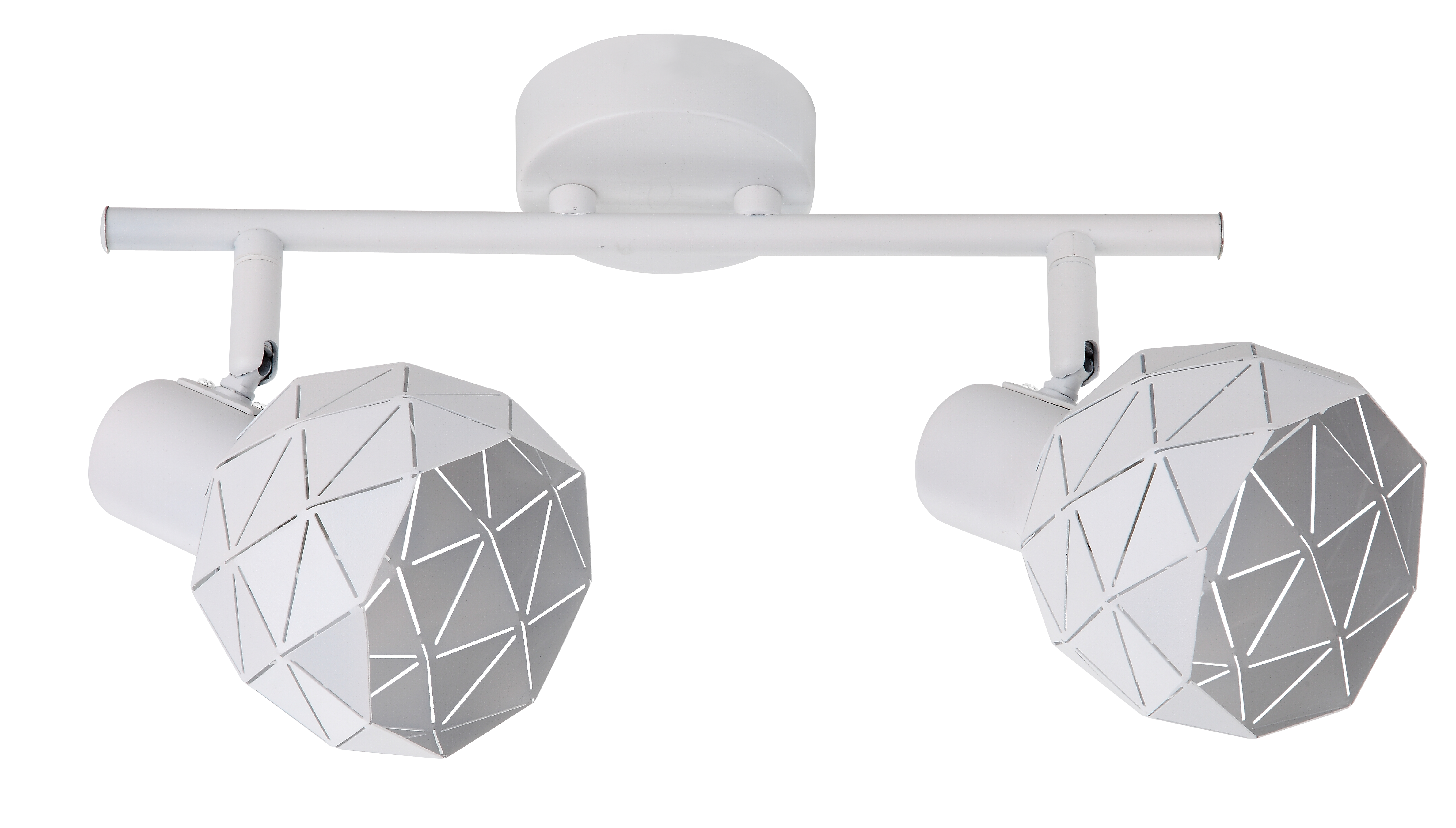 Listwa reflektorowa Reus biała 2 x E14 Light Prestige