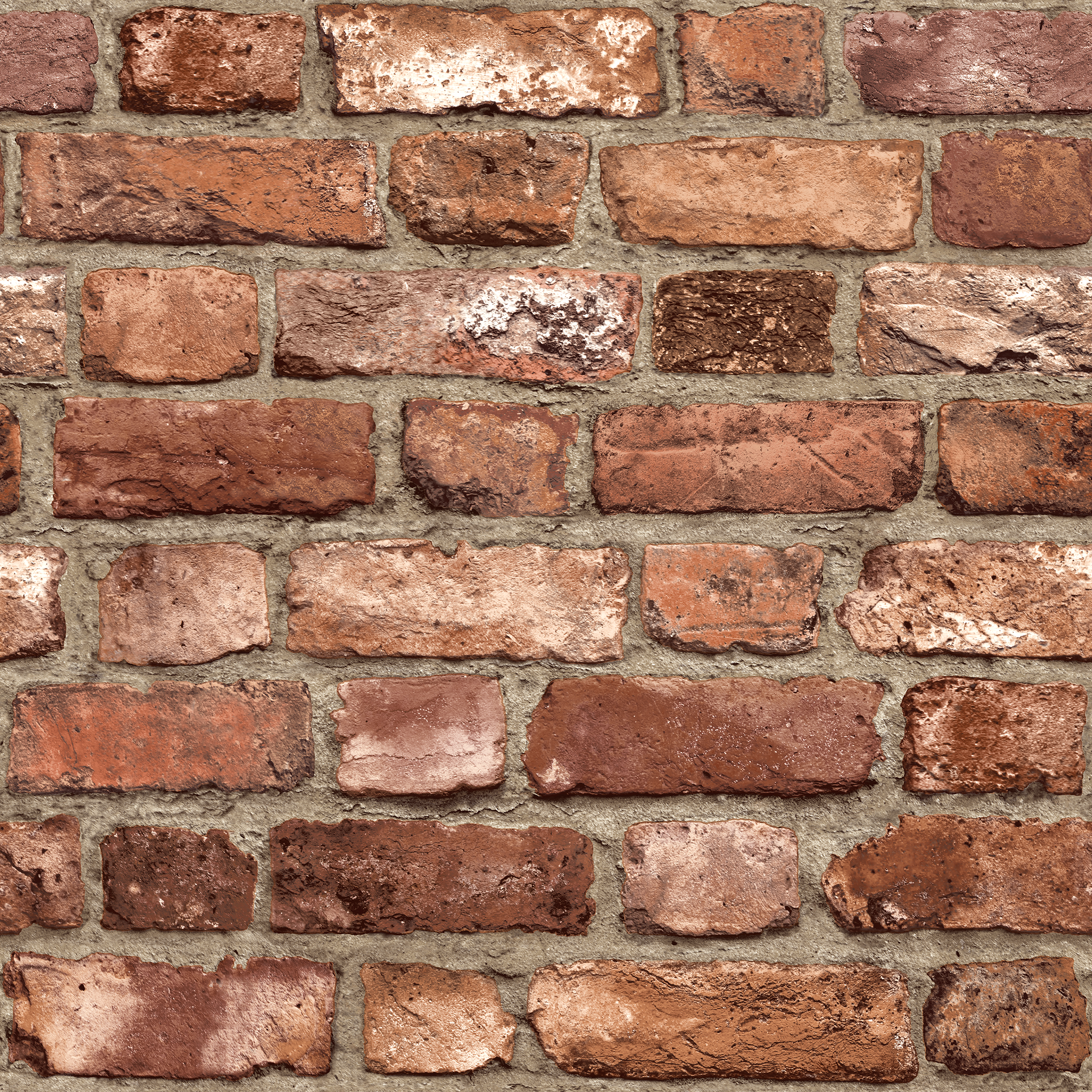Tapeta Vintage Brick 3D czerwona imitacja cegły winylowa na flizelinie - 6
