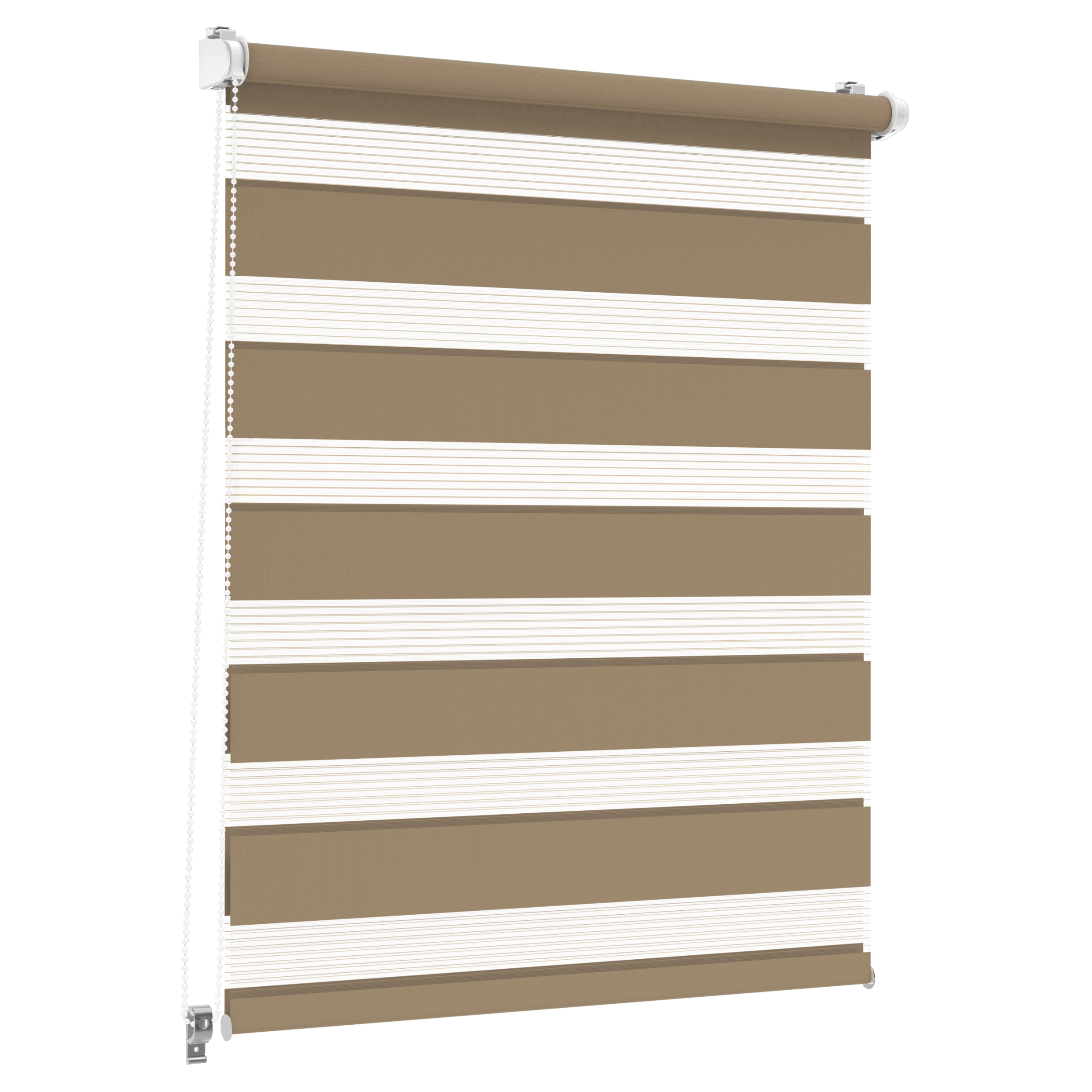 Roleta dzień noc Peter 43 x 160 cm miedziana z systemem click Inspire