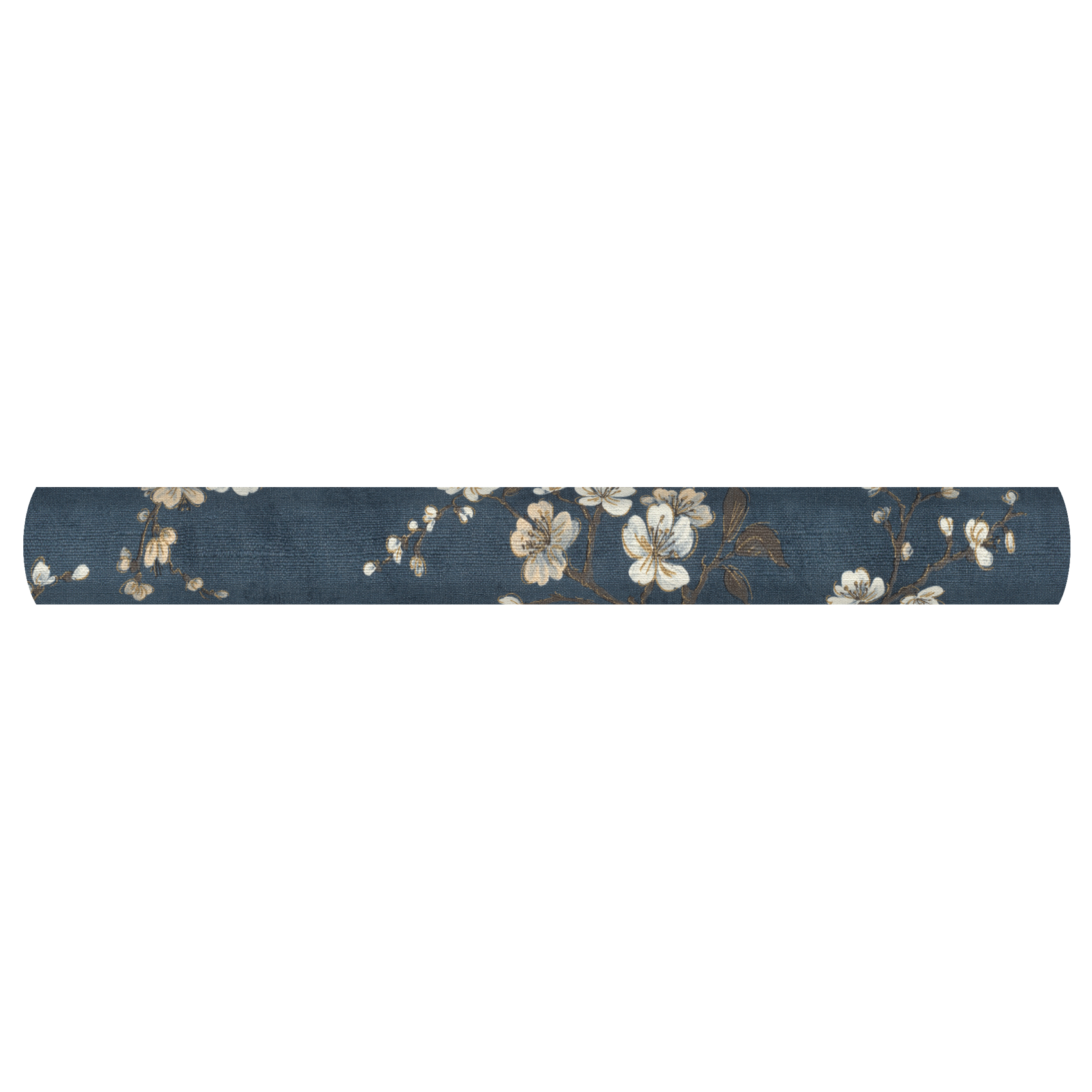 Tapeta w kwiaty Flowers niebieska winylowa na flizelinie - 7