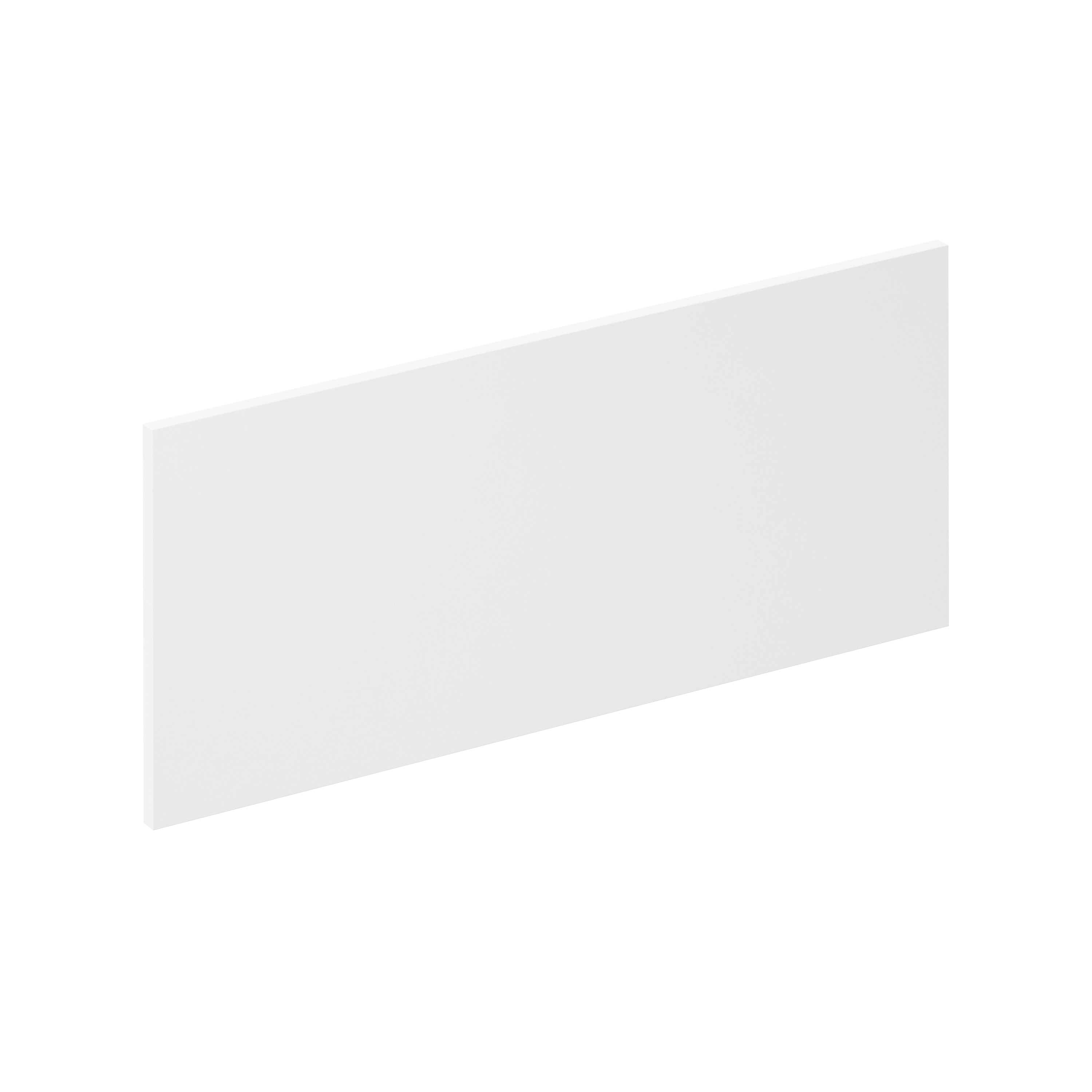 Frente de cajón de cocina toscane blanco mate h 38.4 x l 90 cm