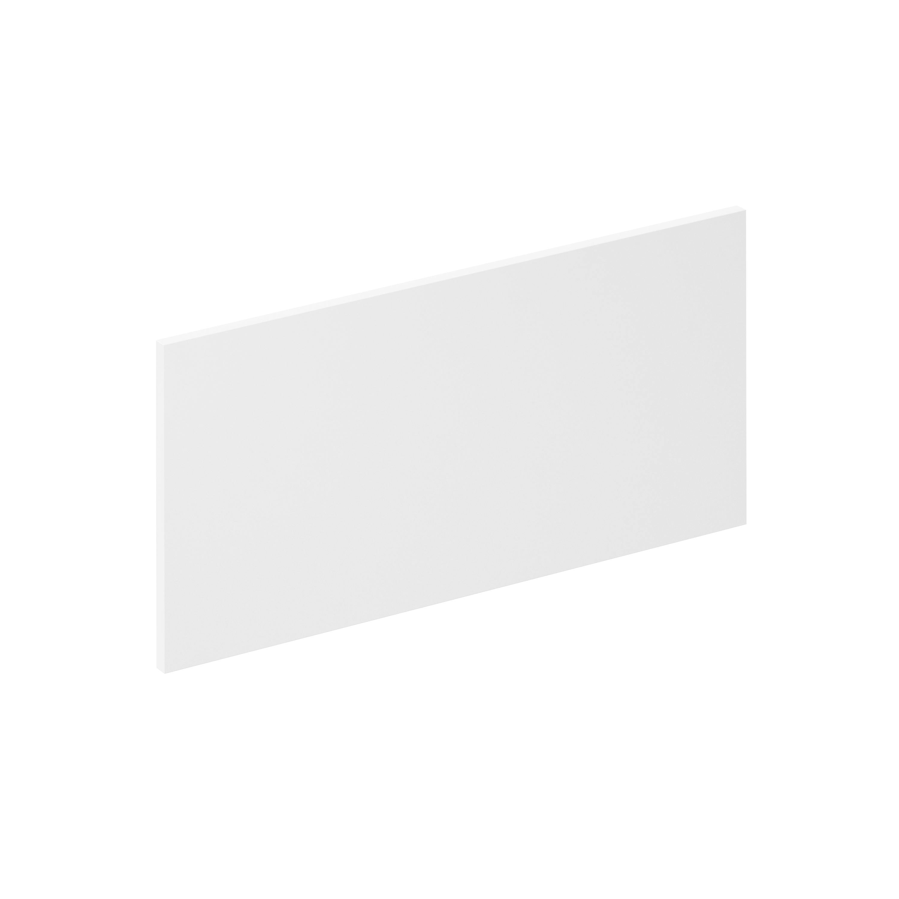 Frente de cajón de cocina toscane blanco mate h 38.4 x l 80 cm