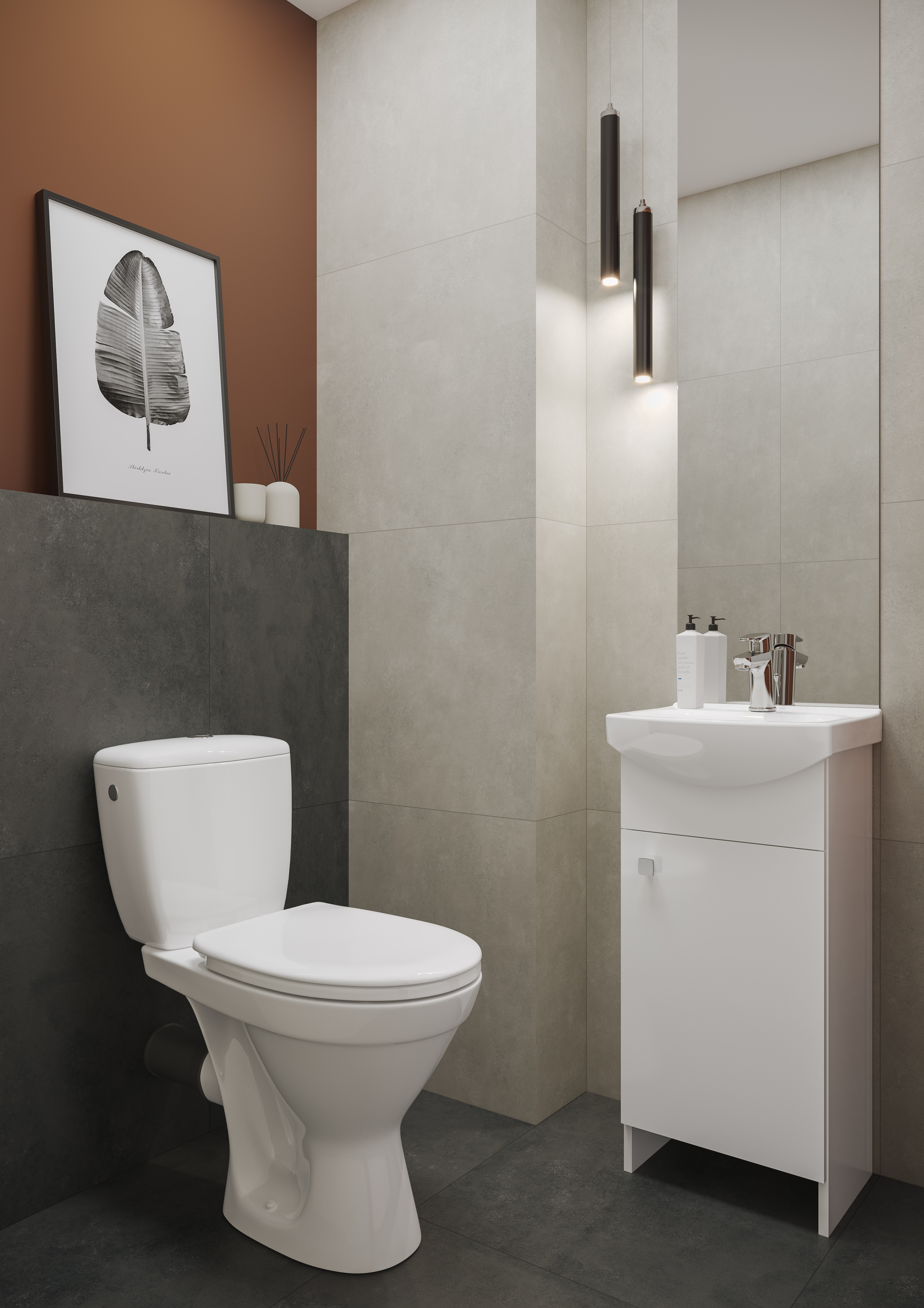 WC kompakt poziom Cersania Cersanit - 4