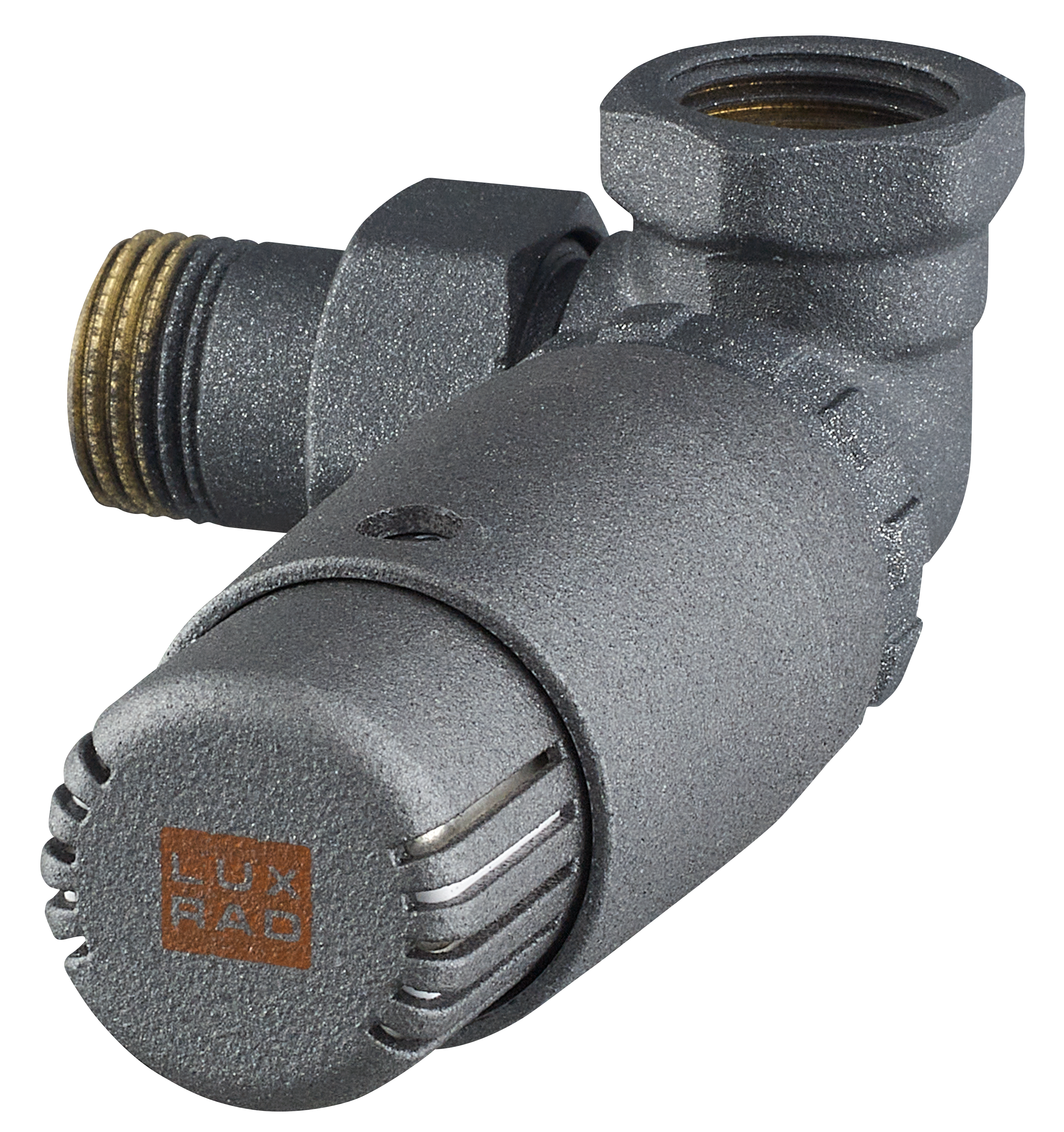 Zestaw termostatyczny OSIOWY LEWY 1/2" grafit LUXRAD