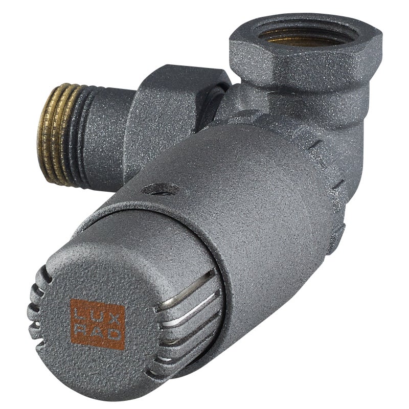 Zestaw termostatyczny OSIOWY LEWY 1/2" grafit LUXRAD