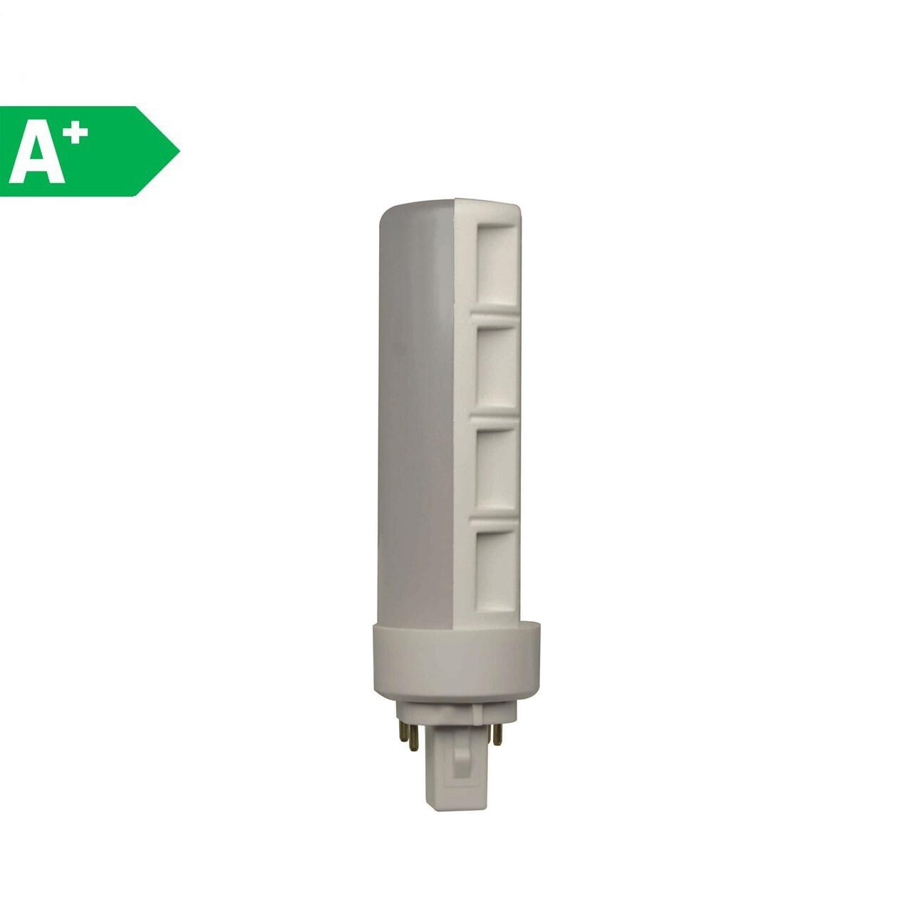 Lampadina LED, G24Q3 tubo, smerigliato, luce naturale, 9W= 806 LM (equiv 60 W), 180°, LEXMAN - 3
