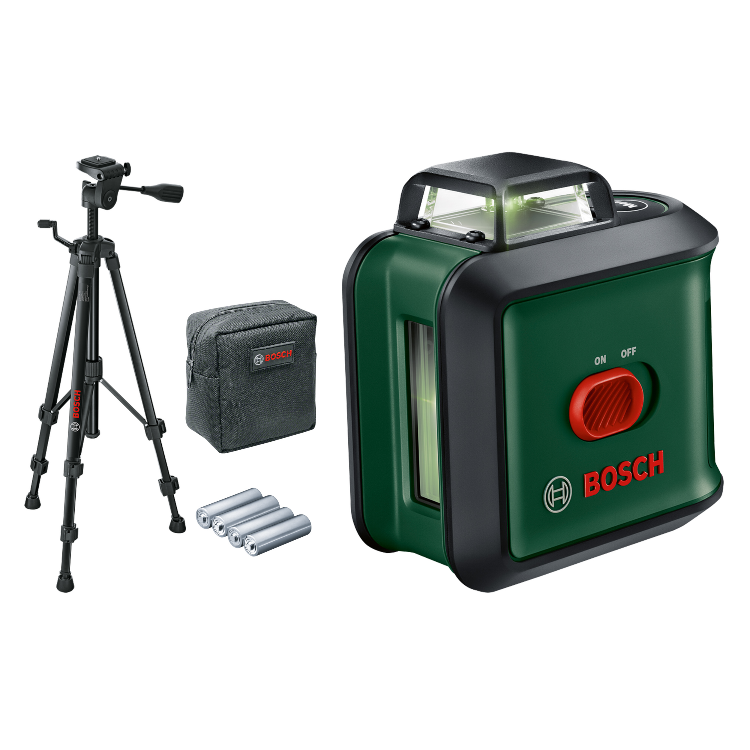 Laser krzyżowy Unilevel 360 + TT 150 Bosch