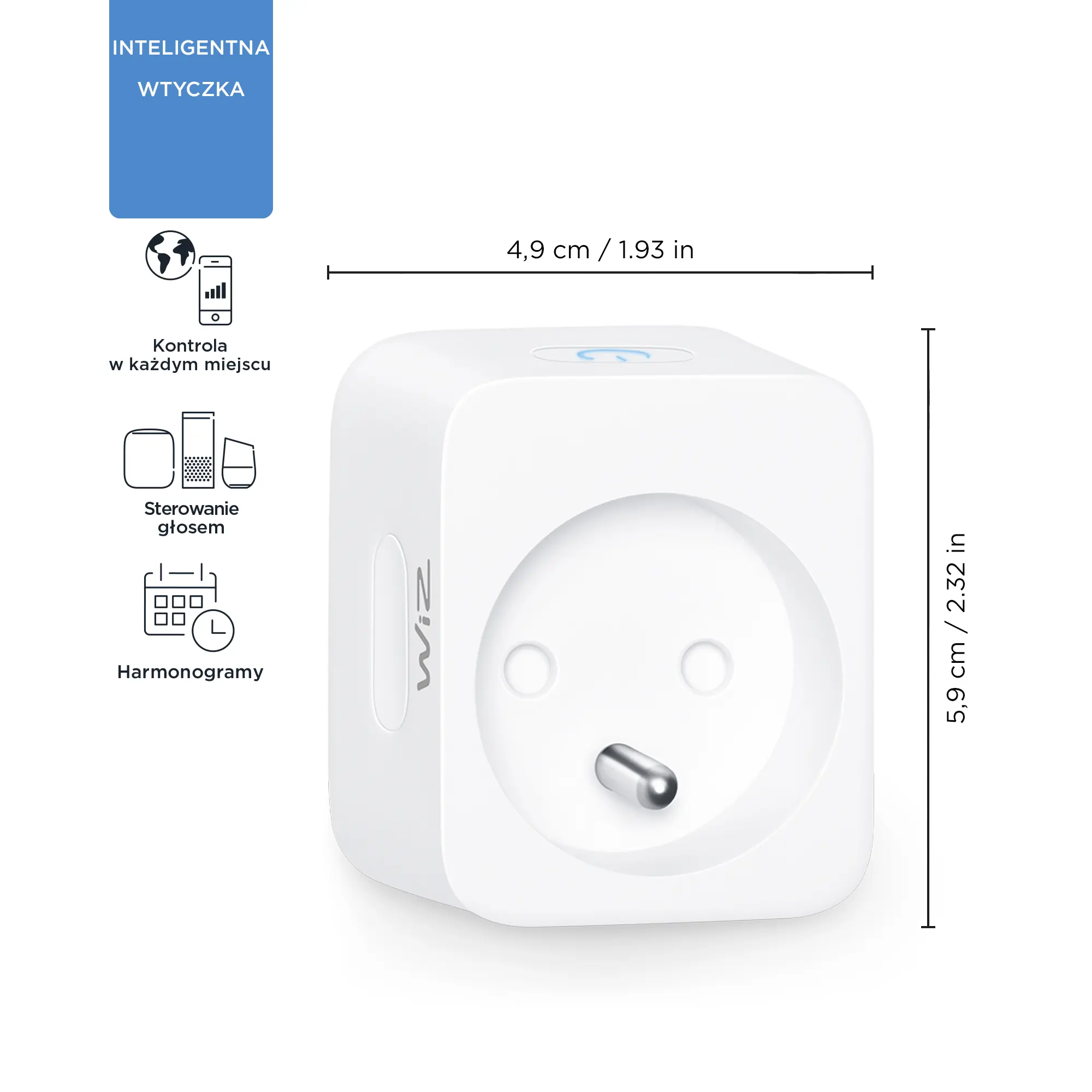 Wtyczka SMART PLUG Wiz Smart lighting - 4