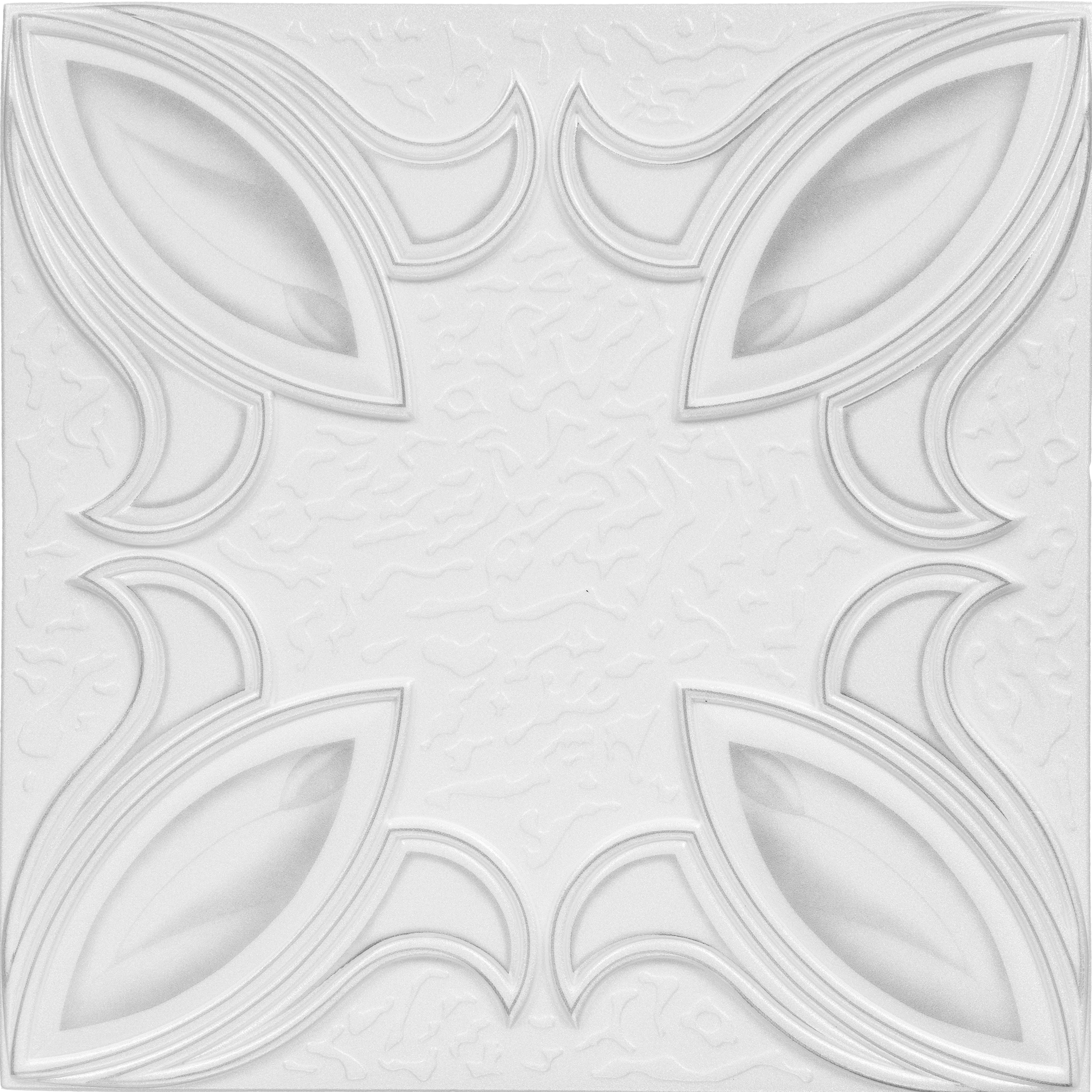 Kaseton styropianowy Tulip szary 50 x 50 cm 2 m2 8 płyt DMS