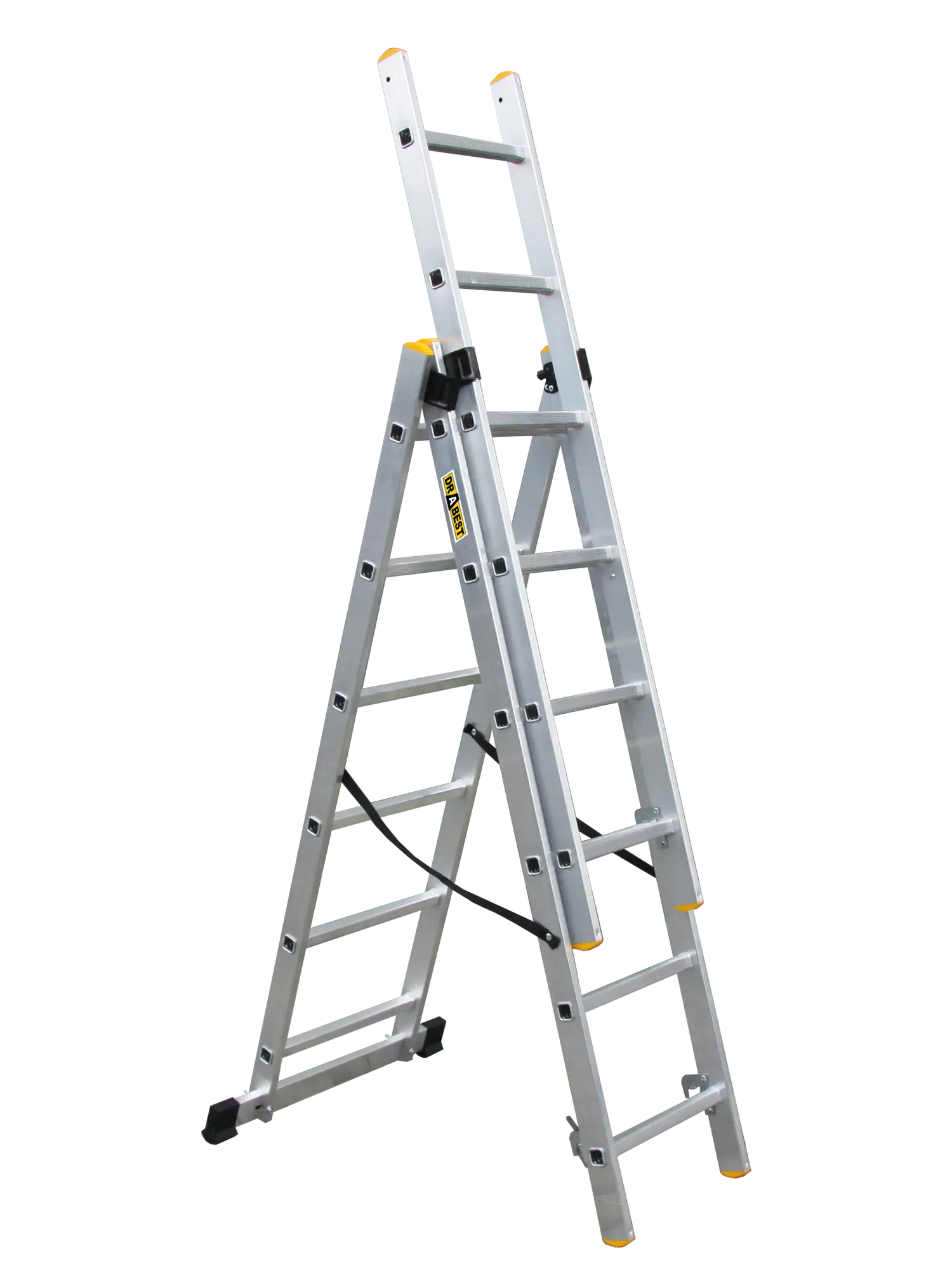 Drabina stalowa 3-cześciowa wielofunkcyjna Pro 3x6 DRABEST