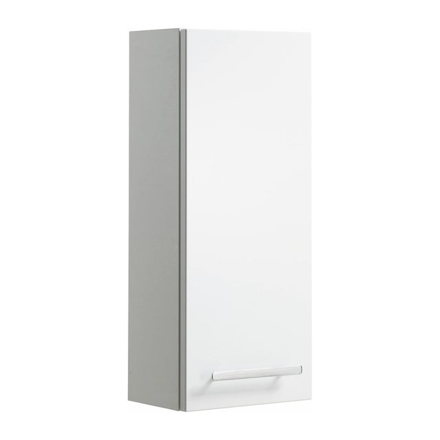 Specchio contenitore Contea bianco in truciolare PELIPAL, 1 anta apertura da sinistra P 20 x L 30 x H 70 cm