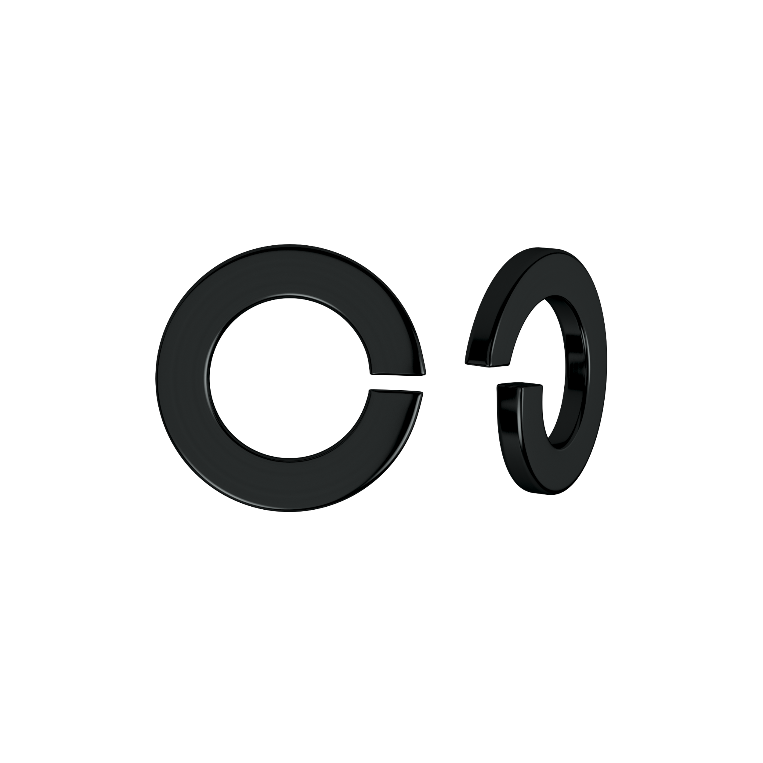 60 arandela   en acero de 5 mm de ø interior - 2