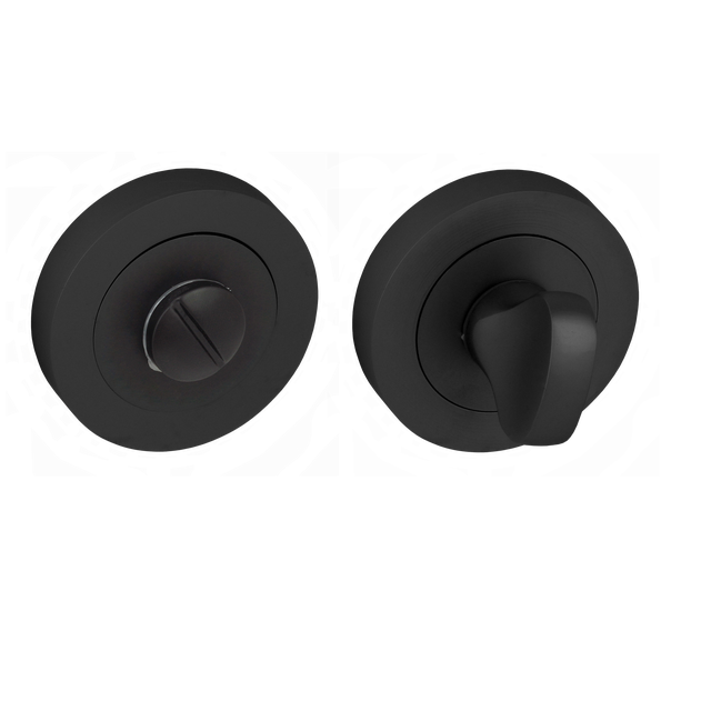 Rozeta podklamkowa do wc Alma Czarna Domino