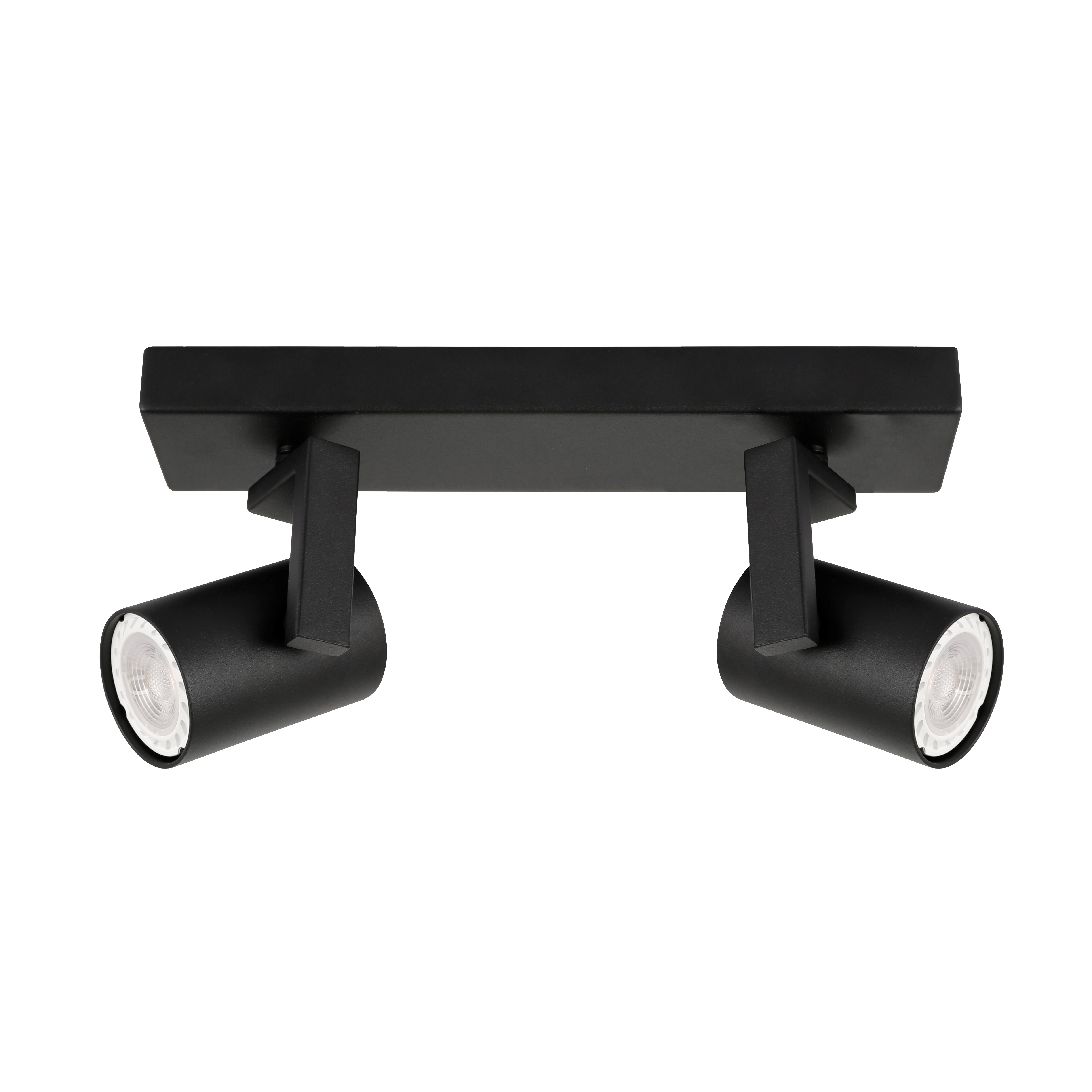 Listwa reflektorowa Mola czarna 2 x GU10 Italux