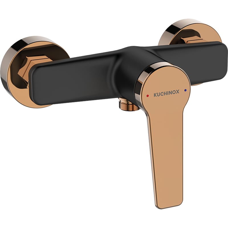 Bateria prysznicowa czarna Alanis Kuchinox