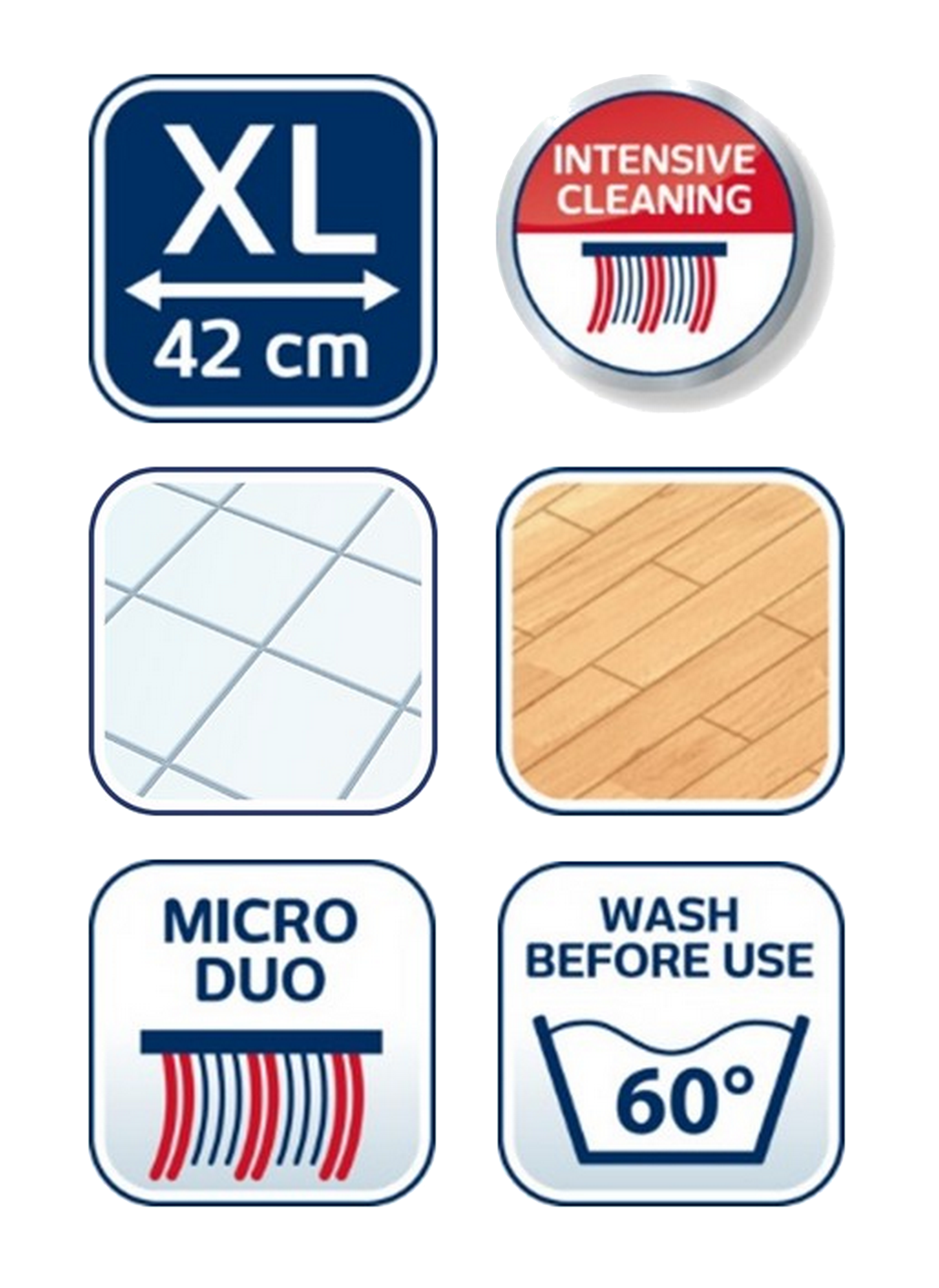 Nakładka do mopa EASY SPRAY XL mikrofibra LEIFHEIT - 4