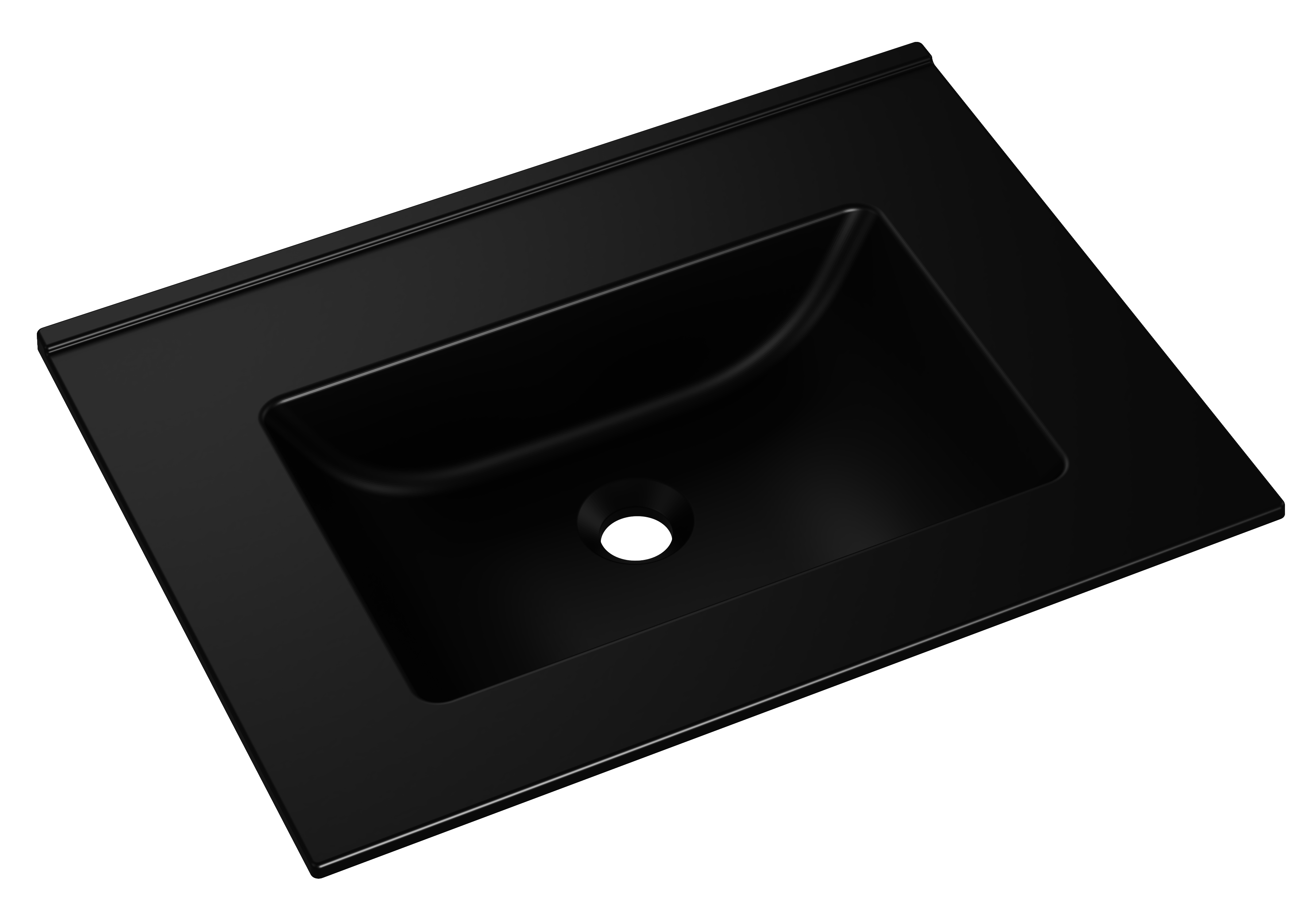 Umywalka konglomeratowa Esse Black 61 x 46 Axis