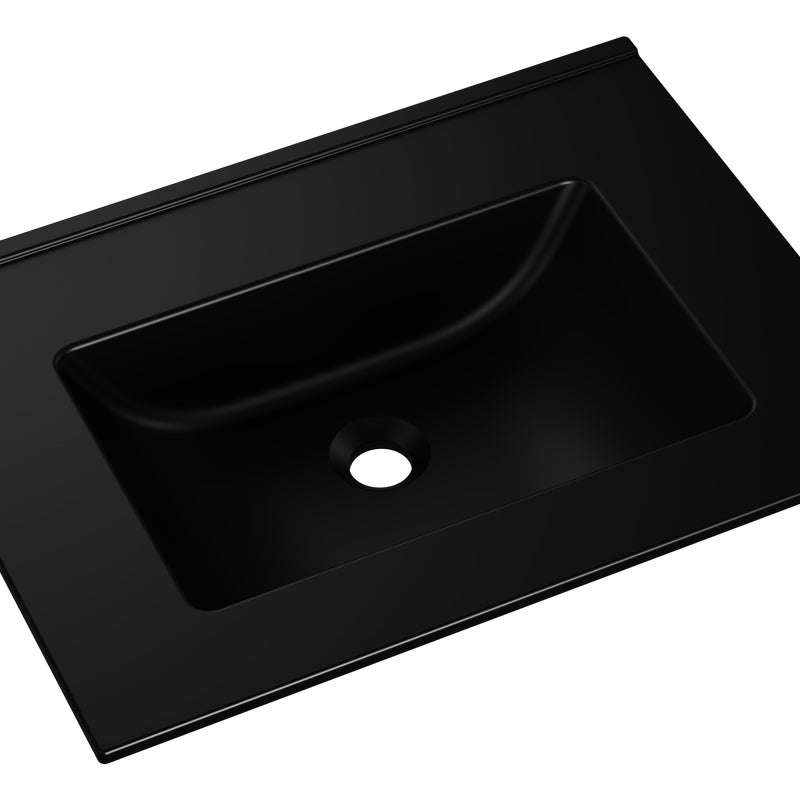 Umywalka konglomeratowa Esse Black 61 x 46 Axis