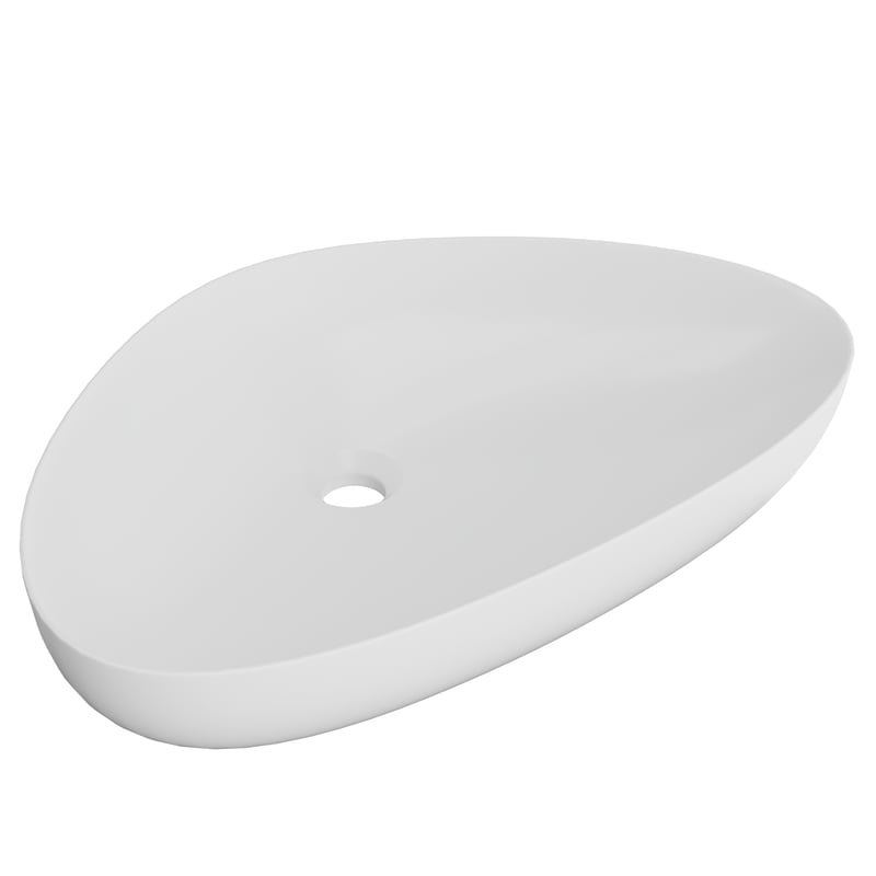 Umywalka ceramiczna Penne 59 x 39 Domino