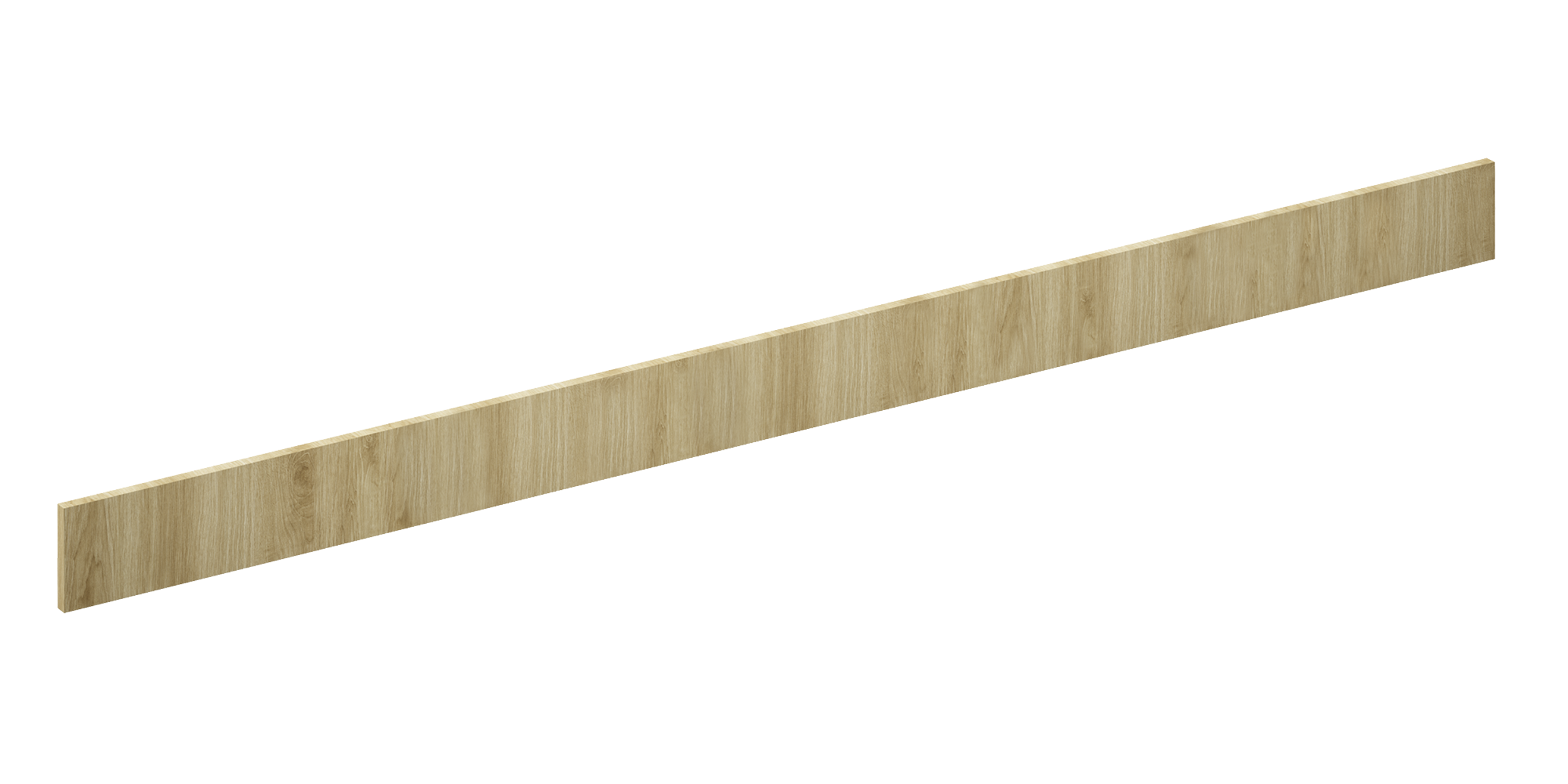 Cokół szafki kuchennej 240 x 10 cm drewno matowe Delinia iD