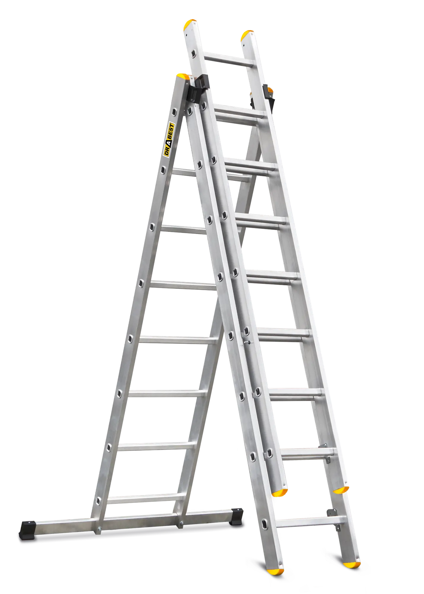 Drabina aluminiowa 3-cześciowa wielofunkcyjna Pro 3x8 DRABEST