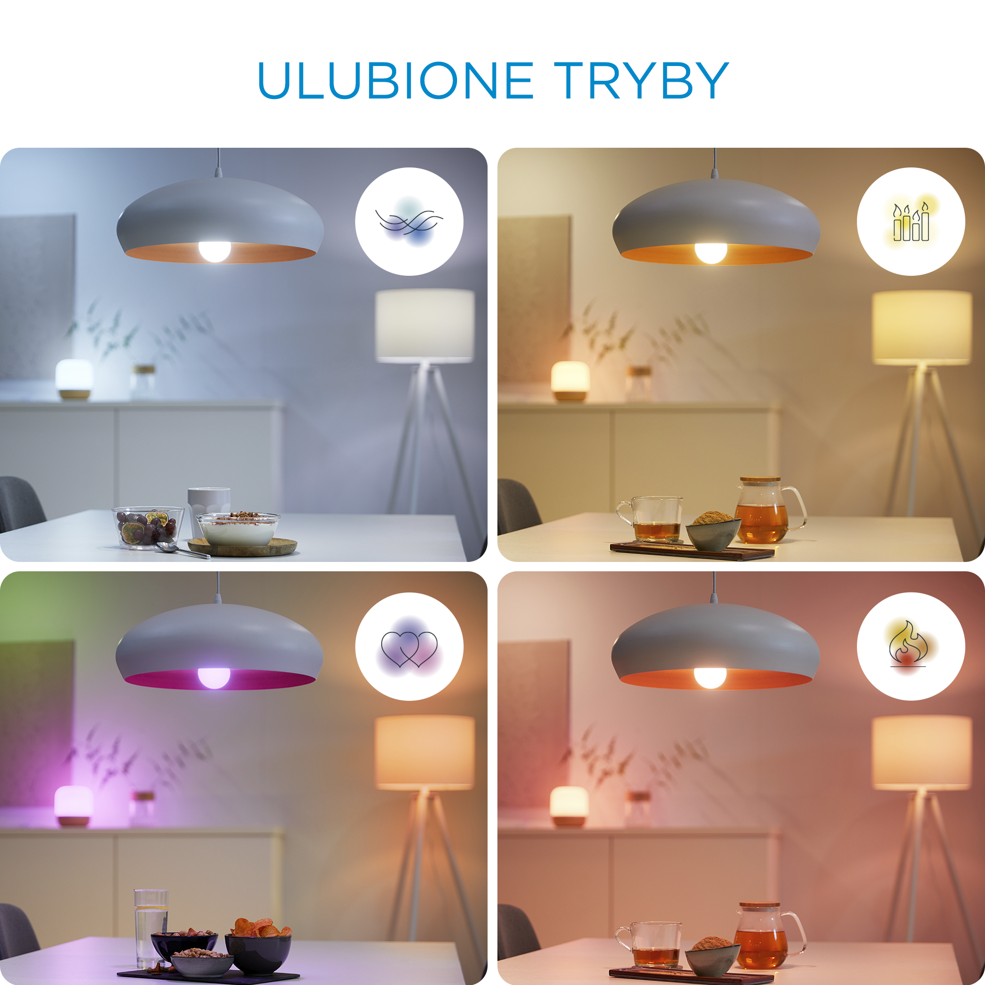 Pilot WIZmote do kontroli oświetlenia Wiz Smart lighting - 2