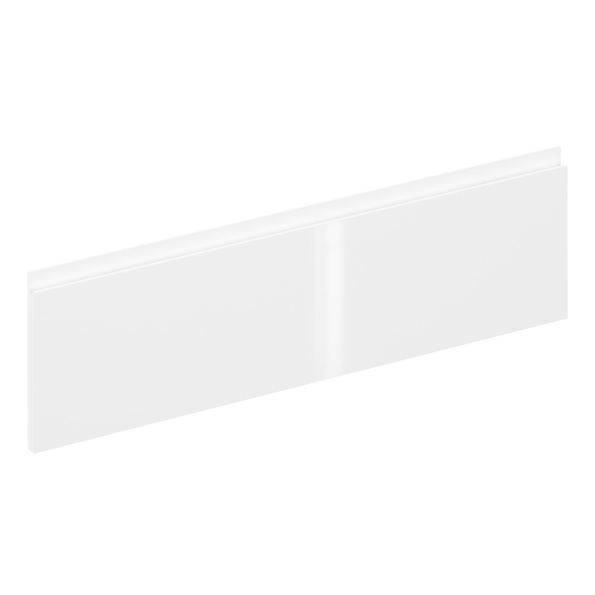 Frente de cajón de cocina tokyo blanco brillo h 25.6 x l 90 cm