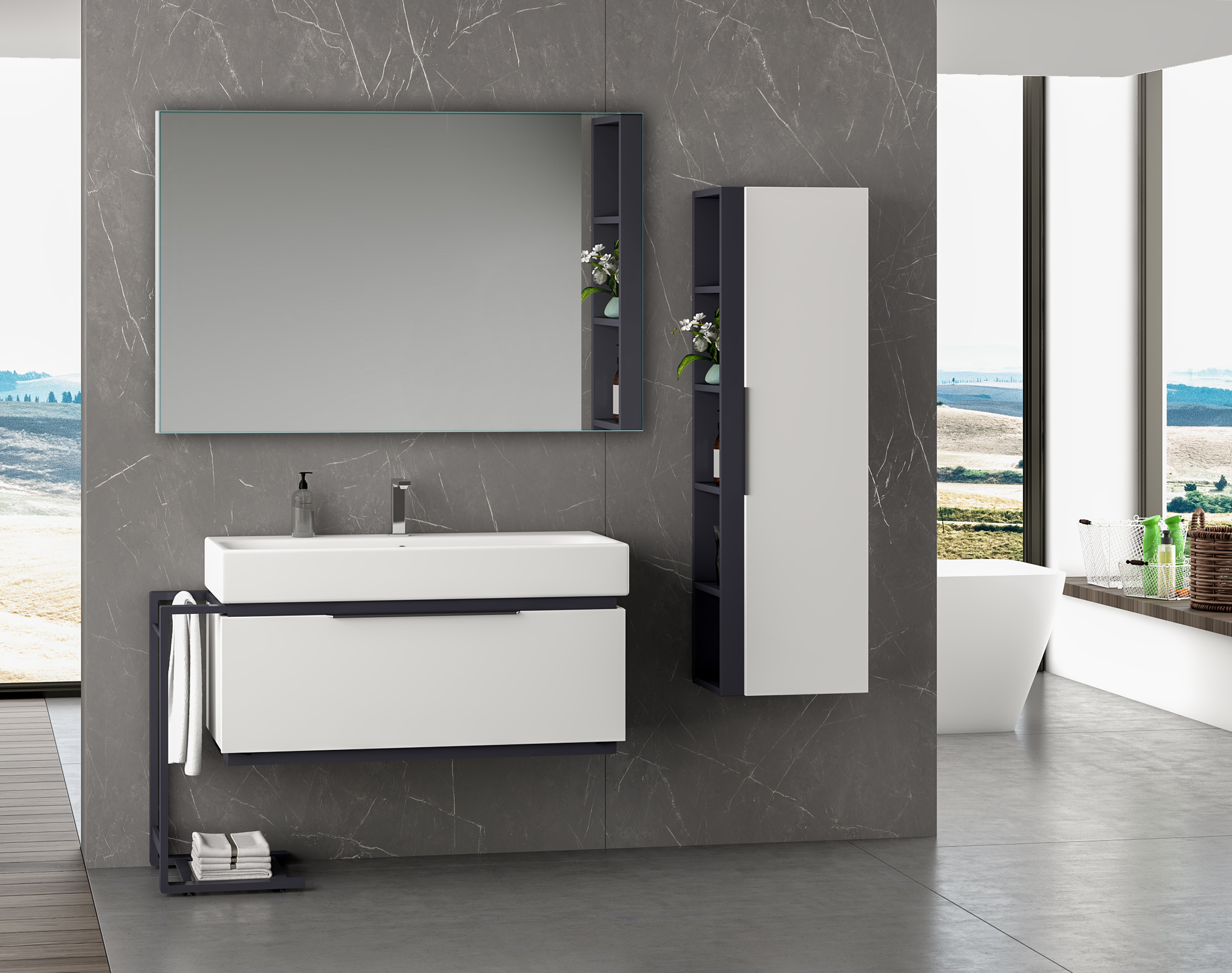 Lustro bez oświetlenia SOLE 120 x 80 VENTI - 2