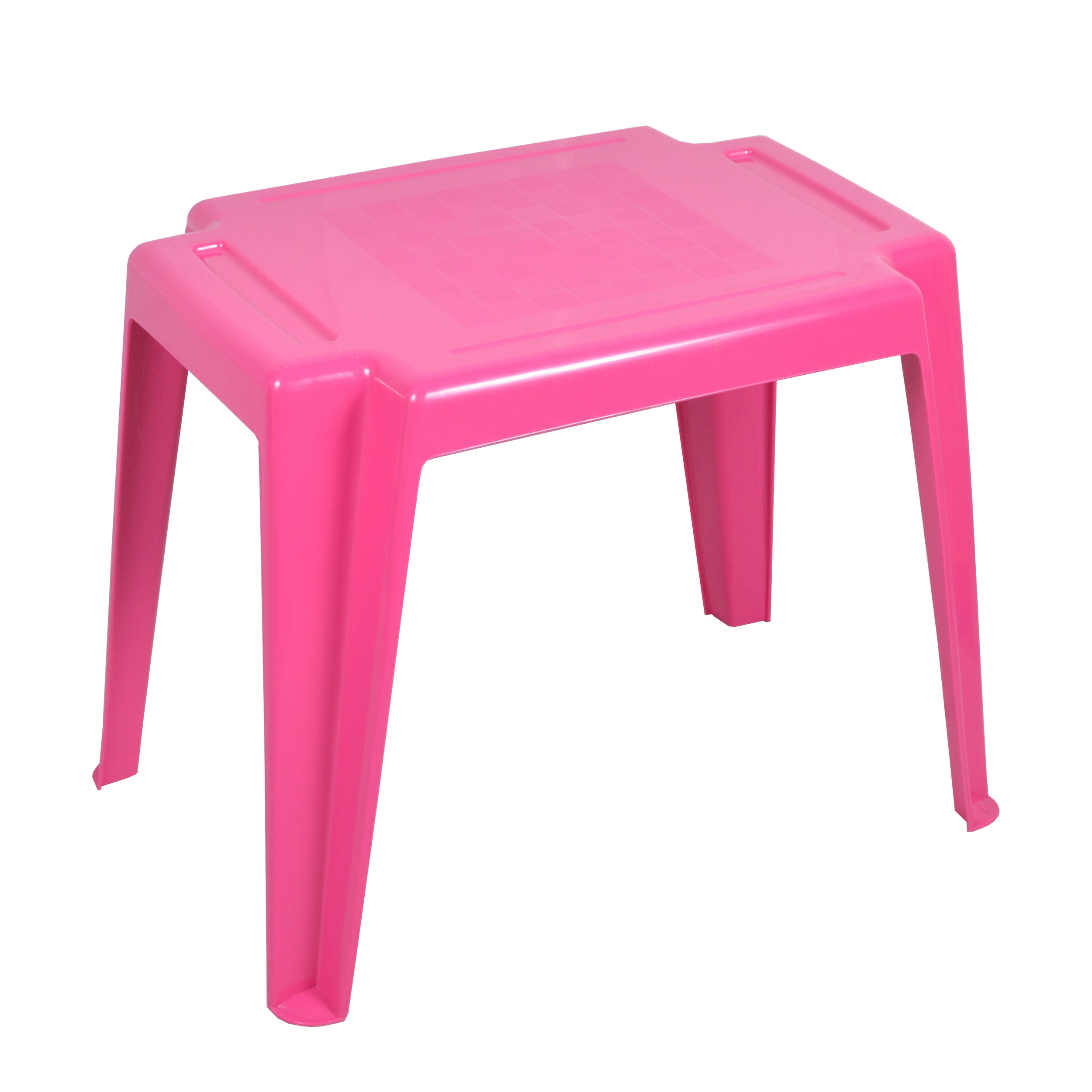 Stolik ogrodowy dla dzieci Lolek 59x41 cm różowy