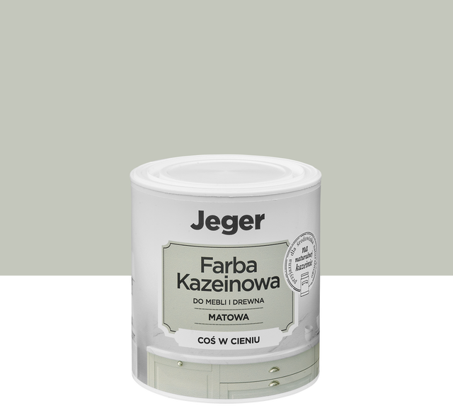 Farba kazeinowa 0.5 l coś w cieniu matowa Jeger