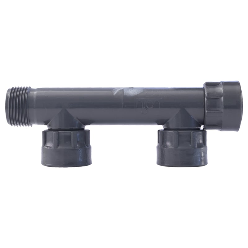 Rozdzielacz GZ1"-GW1" 2 wyjścia Rain Polgar