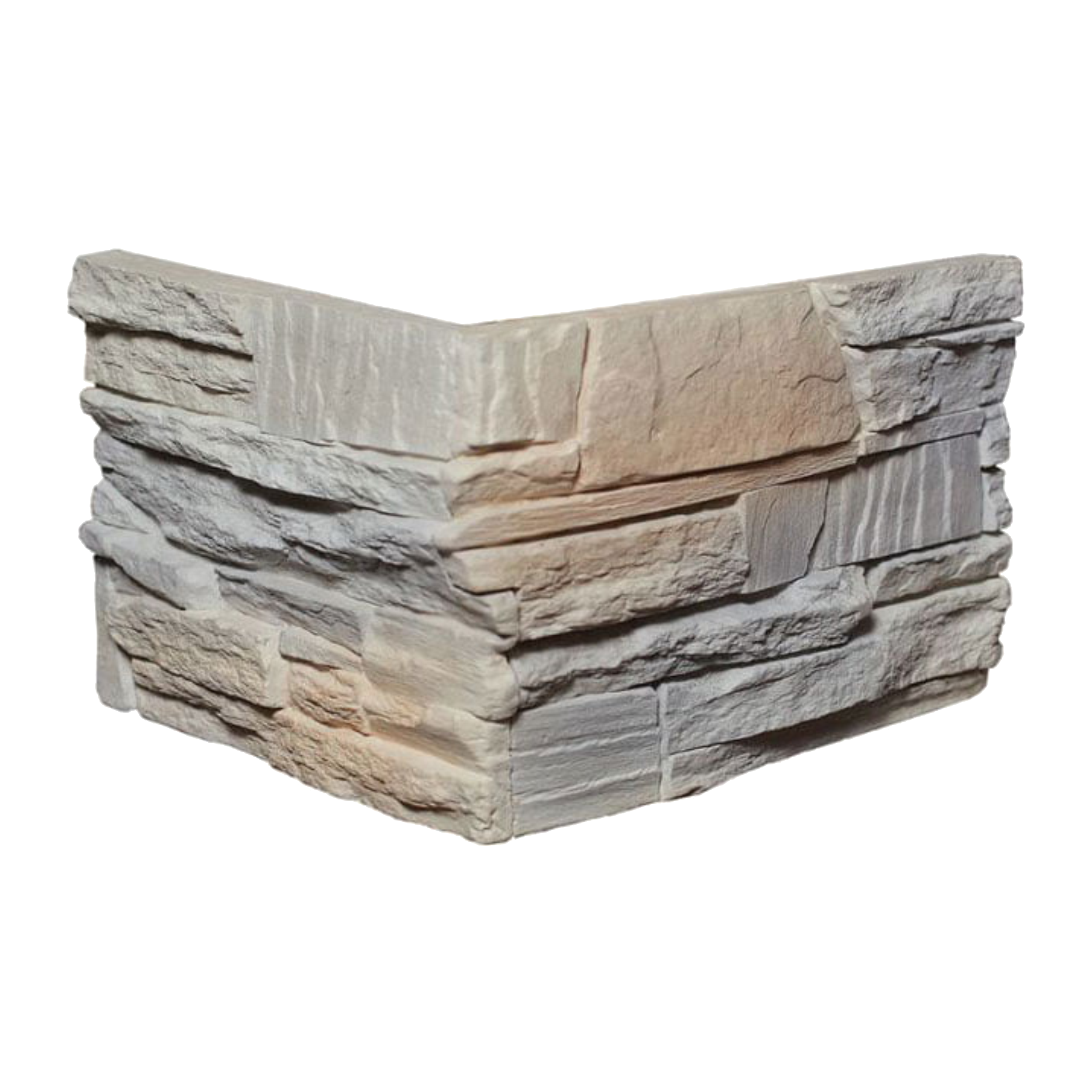 Narożnik elewacyjny dekoracyjny betonowy Elbrus brązowy 1.13 mb Max-Stone
