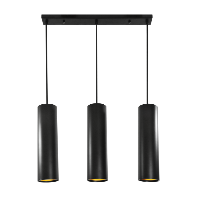 Lampa wisząca Lati czarna 3 x GU10 Il Mio