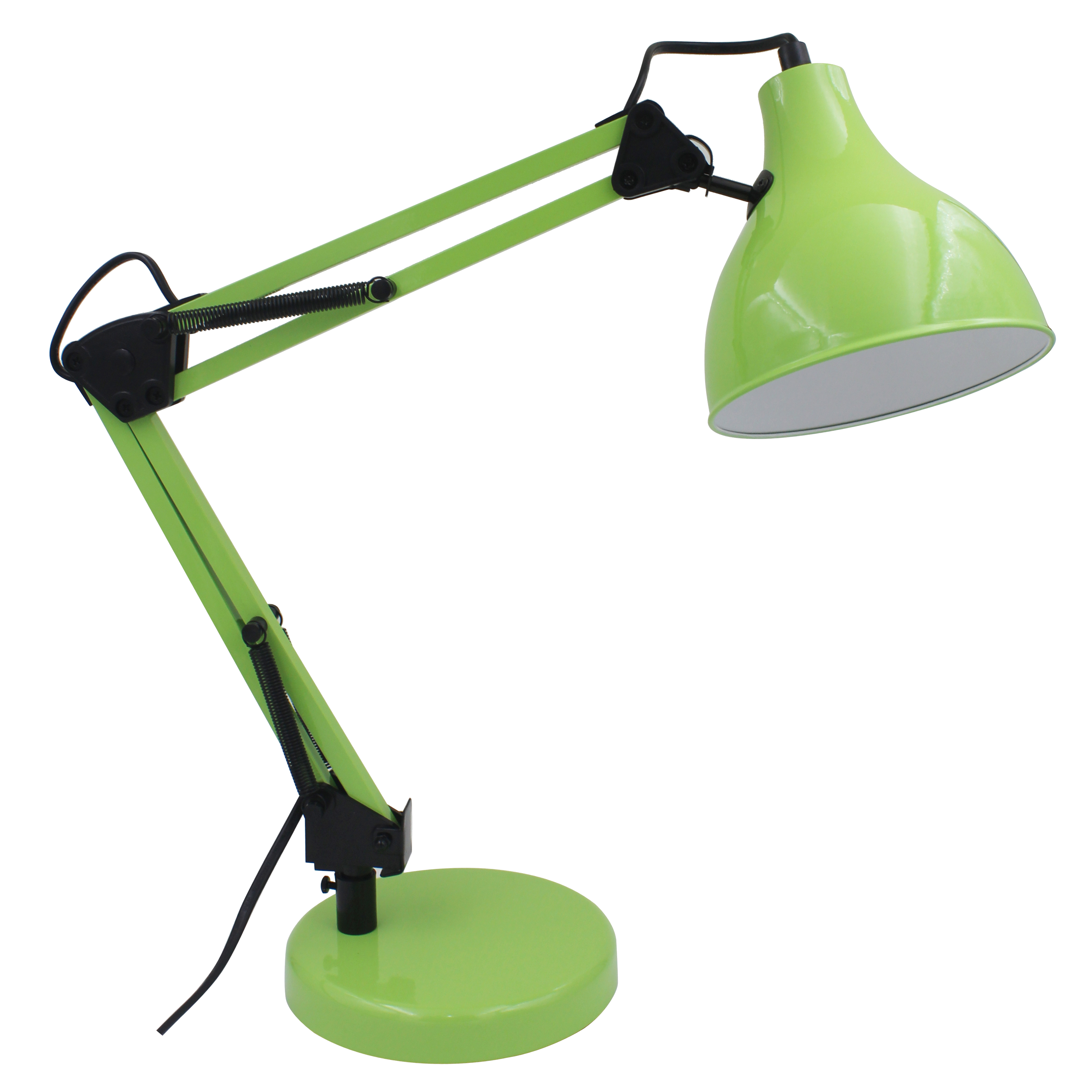 Lampka Biurkowa Ennis Zielona E27 INSPIRE Leroy Merlin lampka-biurkowa-ennis-zielona-e27-inspire-leroy-merlin