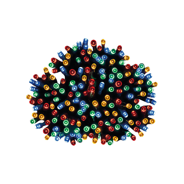 Lampki choinkowe wewnętrzne 9,95m LED 200 multikolor